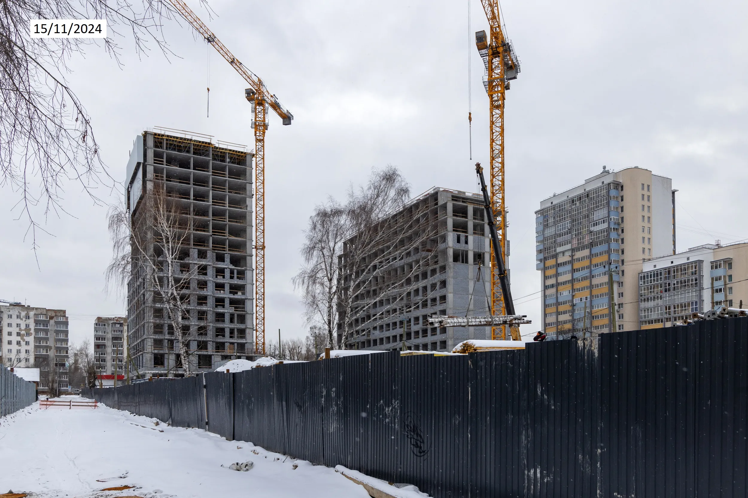 ЖК Страна Энтузиастов ход строительства