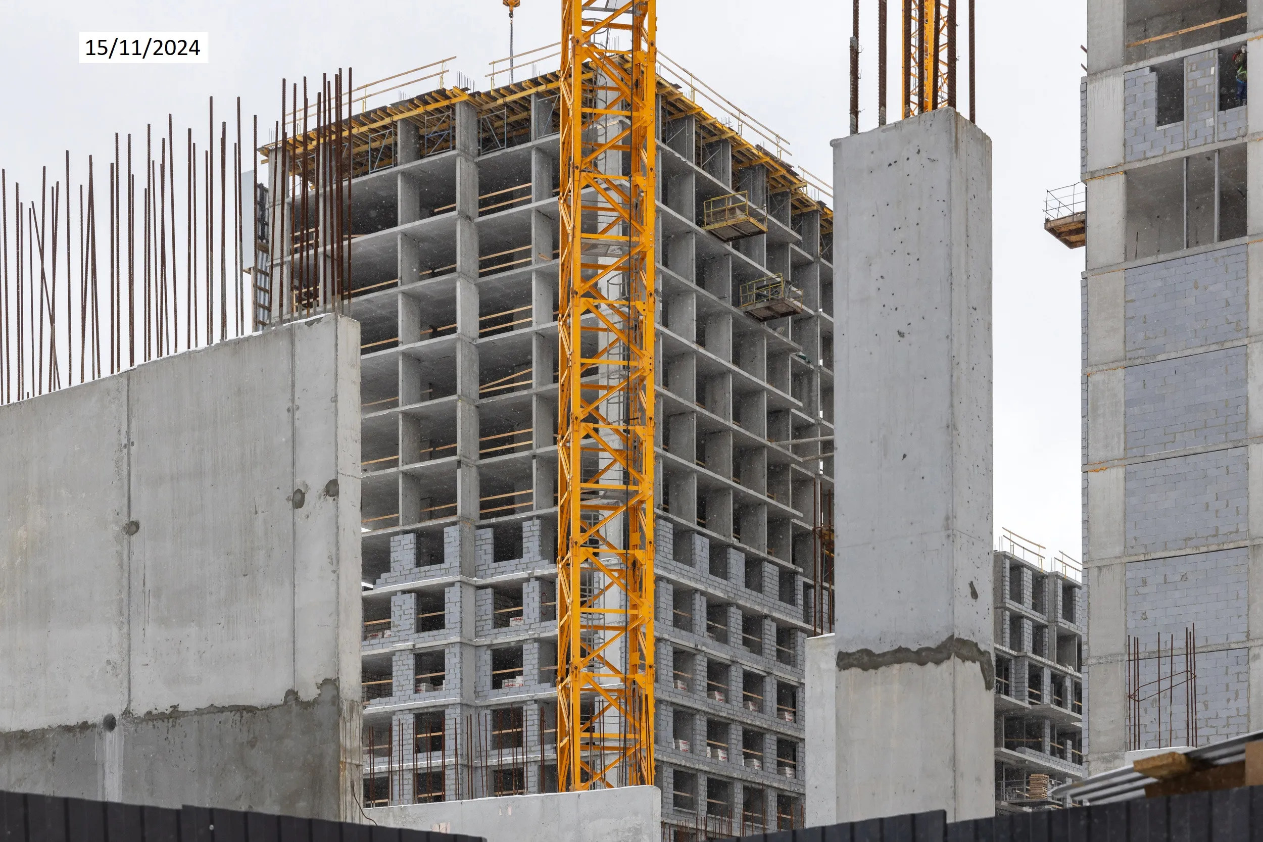 ЖК Страна Энтузиастов ход строительства