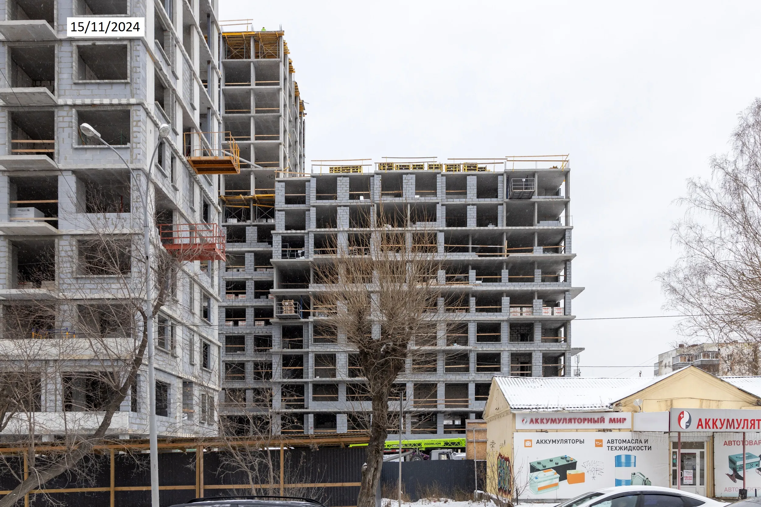 ЖК Страна Энтузиастов ход строительства