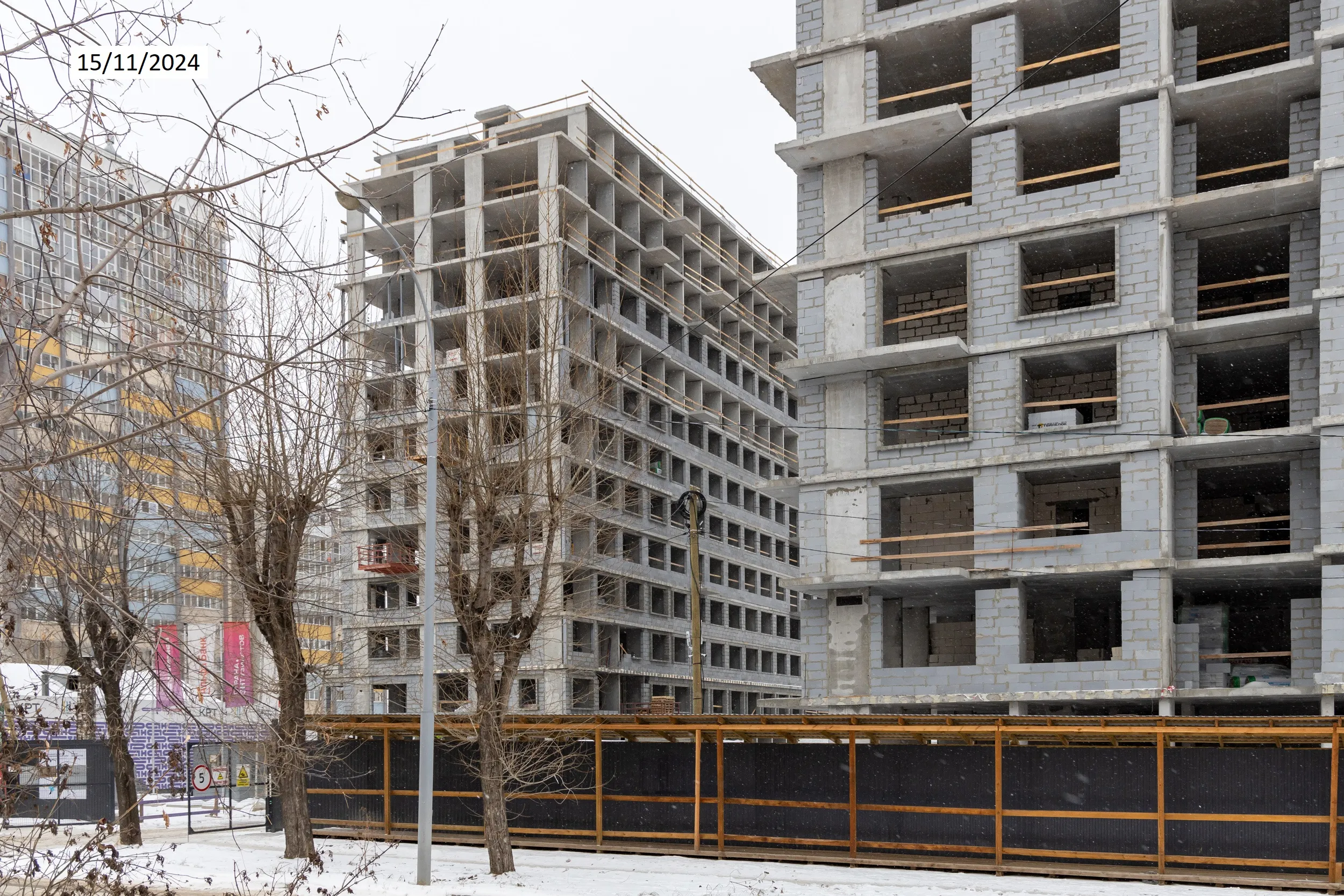 ЖК Страна Энтузиастов ход строительства