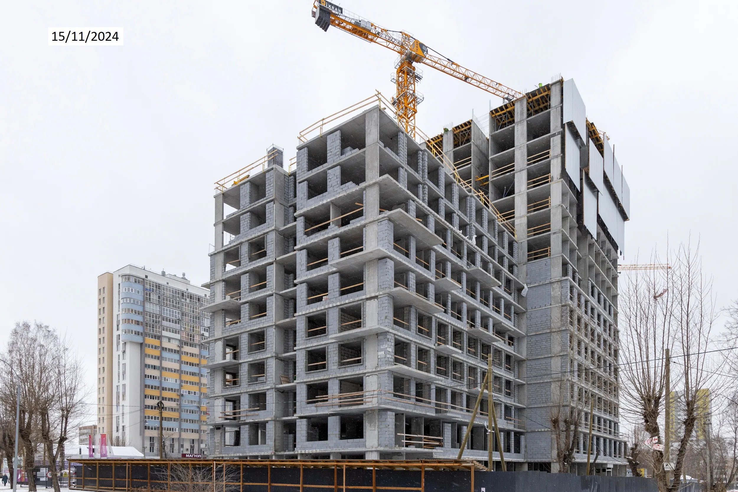 ЖК Страна Энтузиастов ход строительства