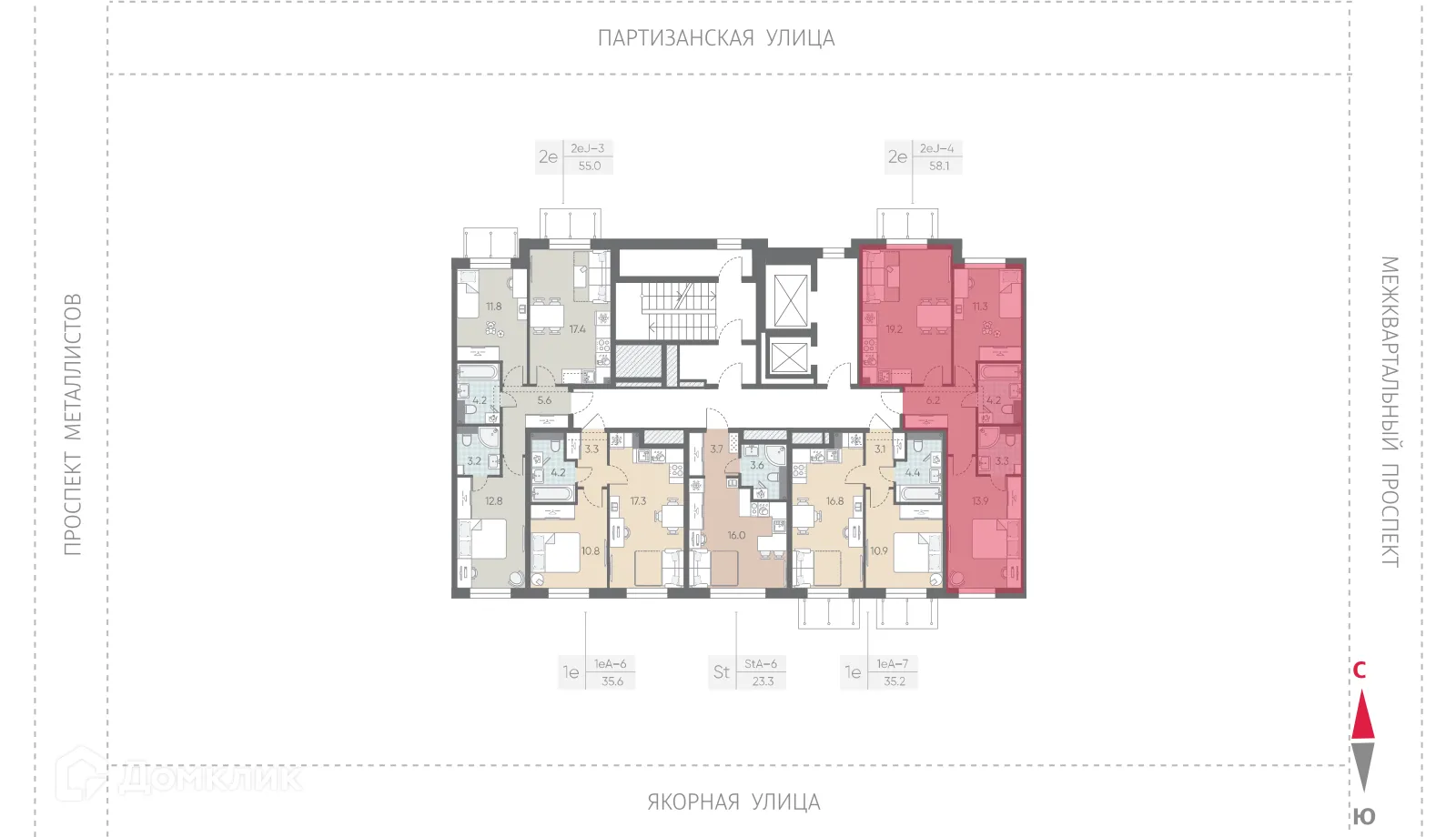Фото квартиры в ЖК Большая Охта