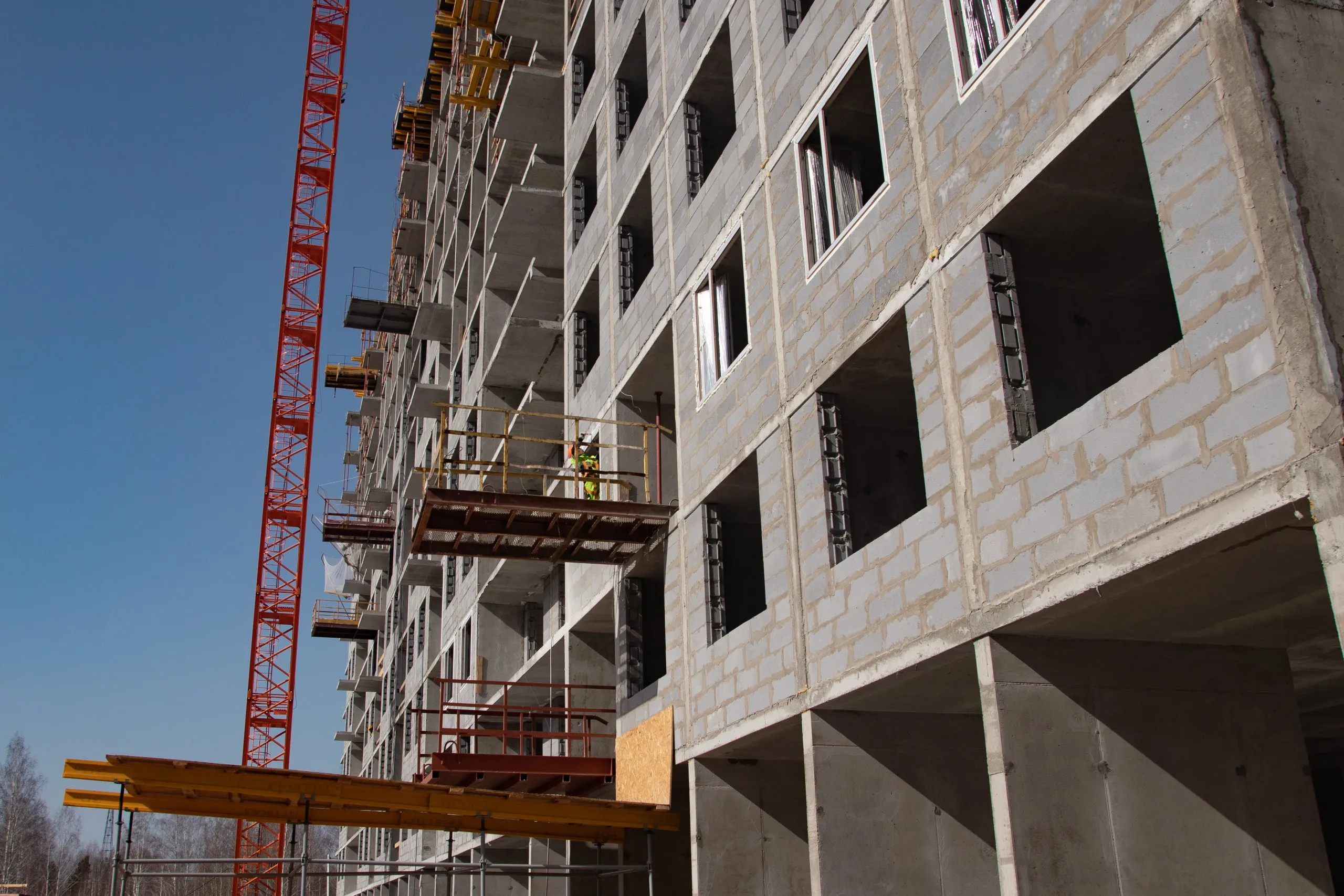 ЖК Квартал Моменты на Космонавтов ход строительства