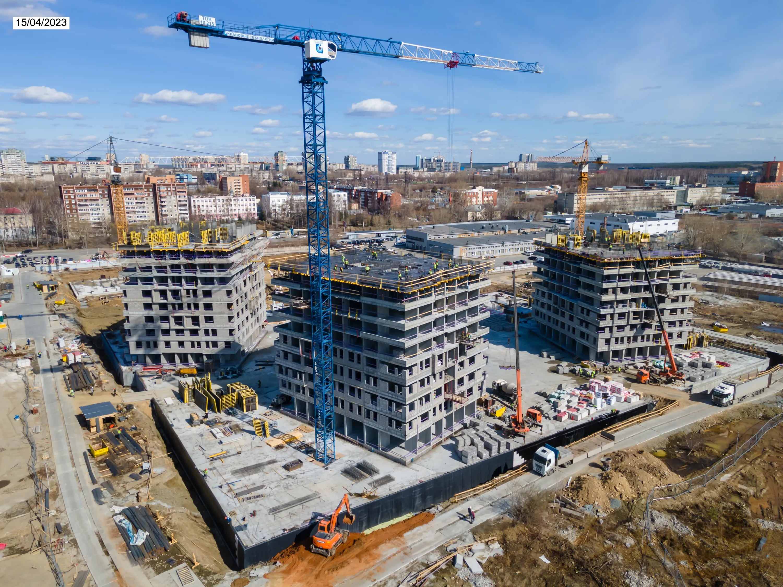 ЖК Сибирский сад ход строительства