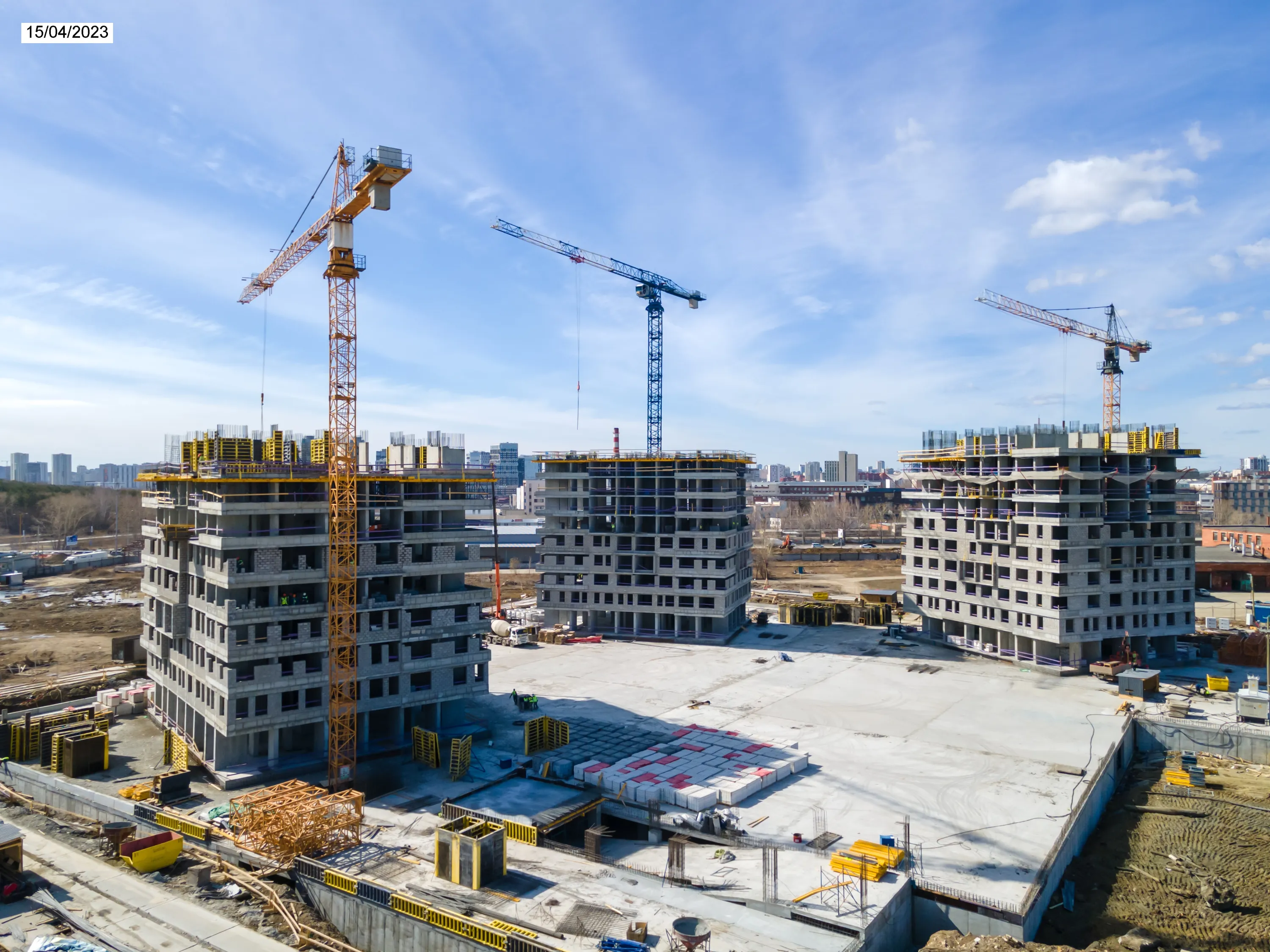 ЖК Сибирский сад ход строительства