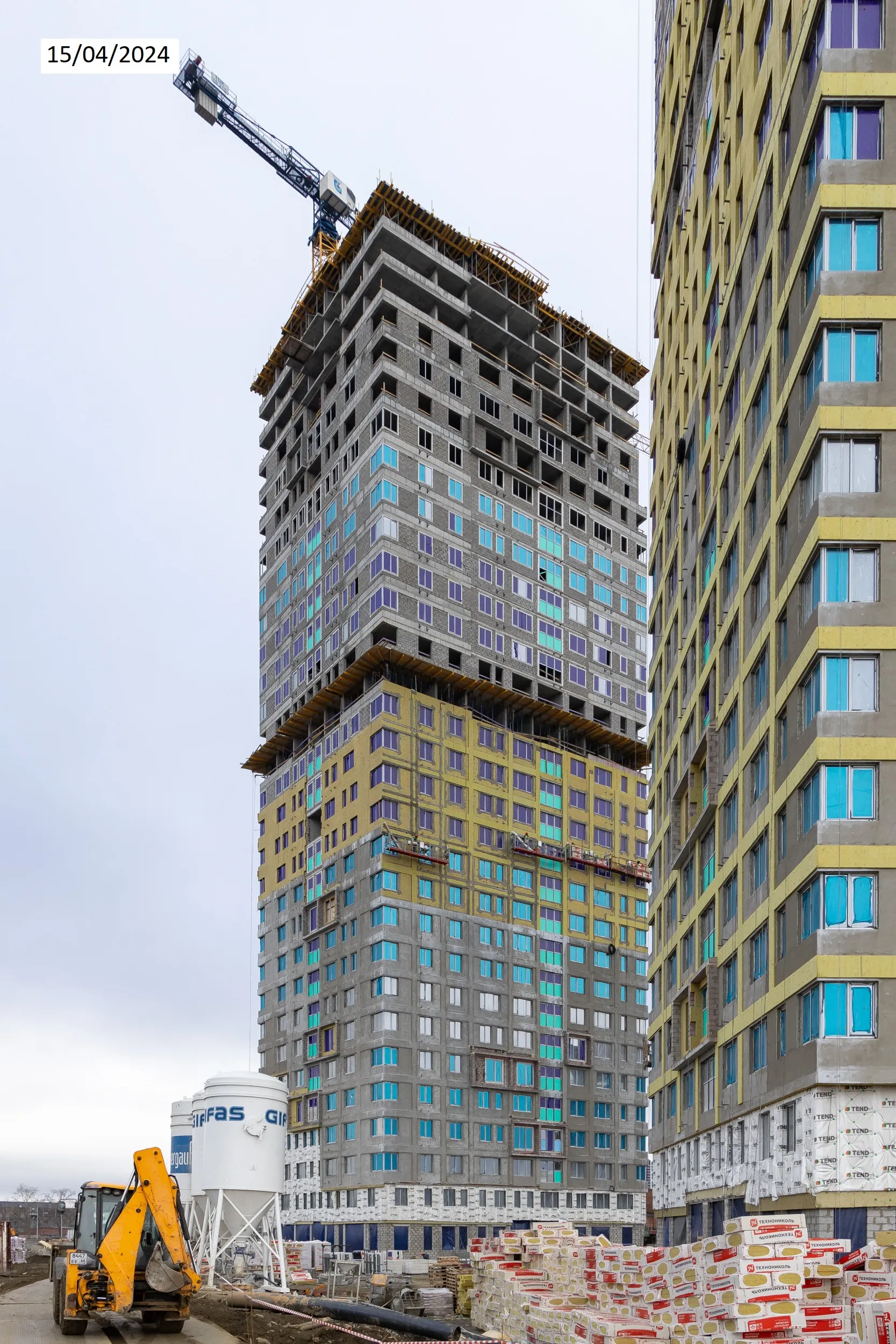 ЖК Сибирский сад ход строительства