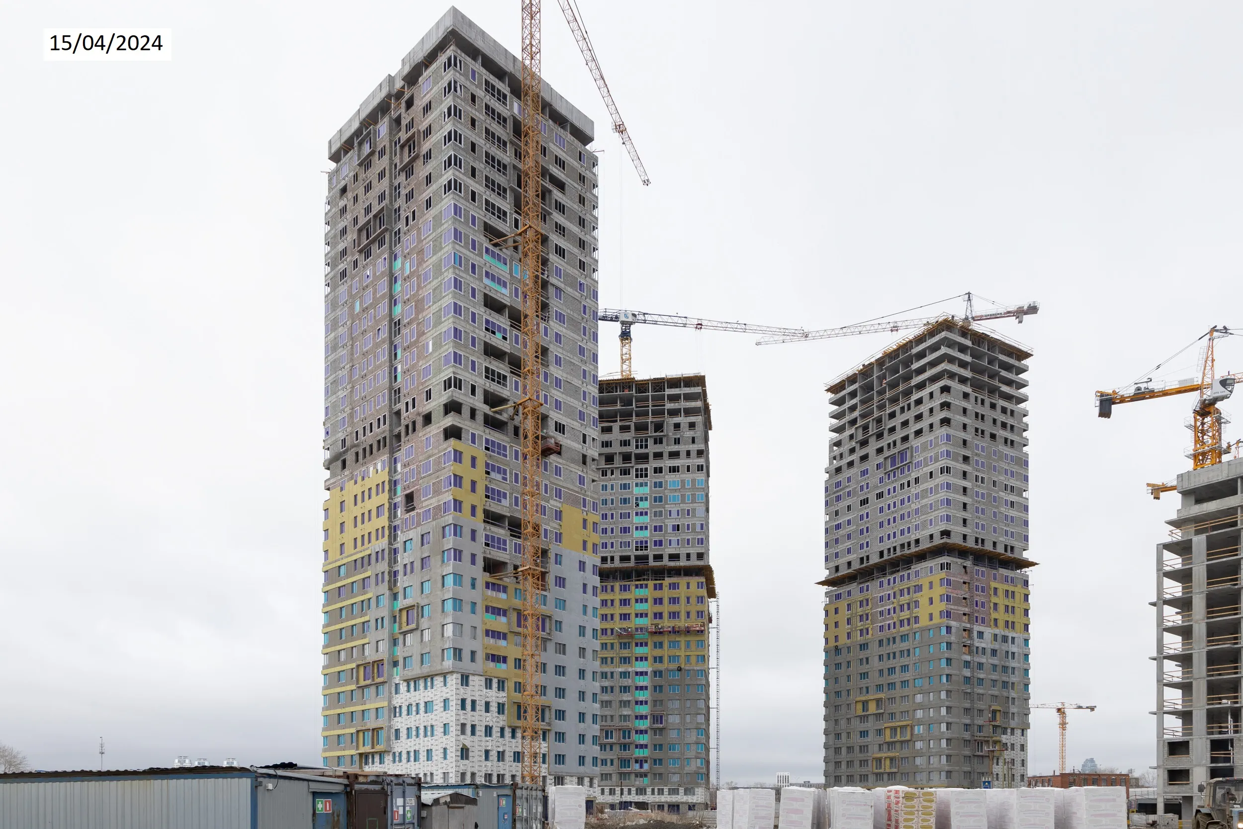 ЖК Сибирский сад ход строительства