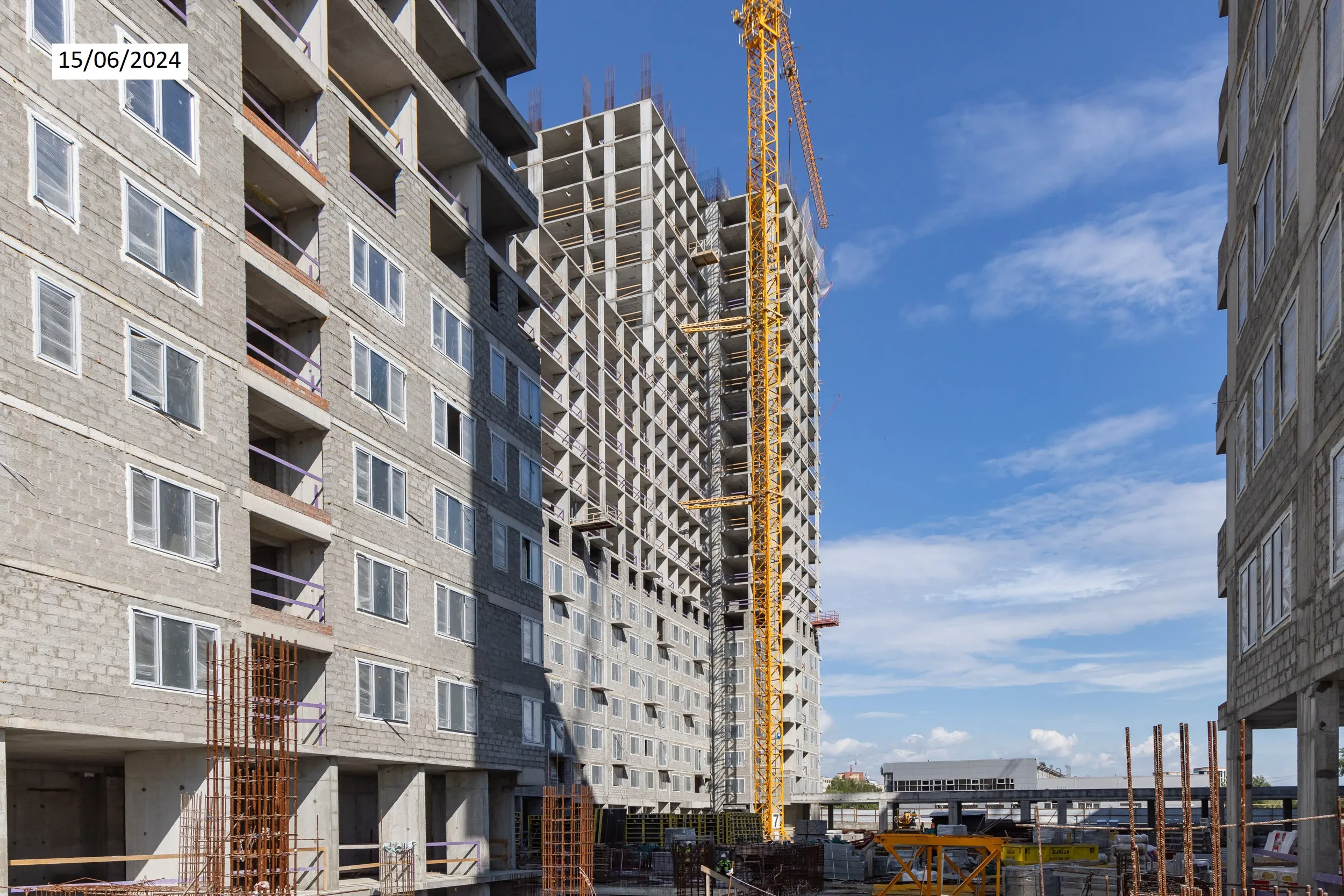 ЖК Сибирский сад ход строительства