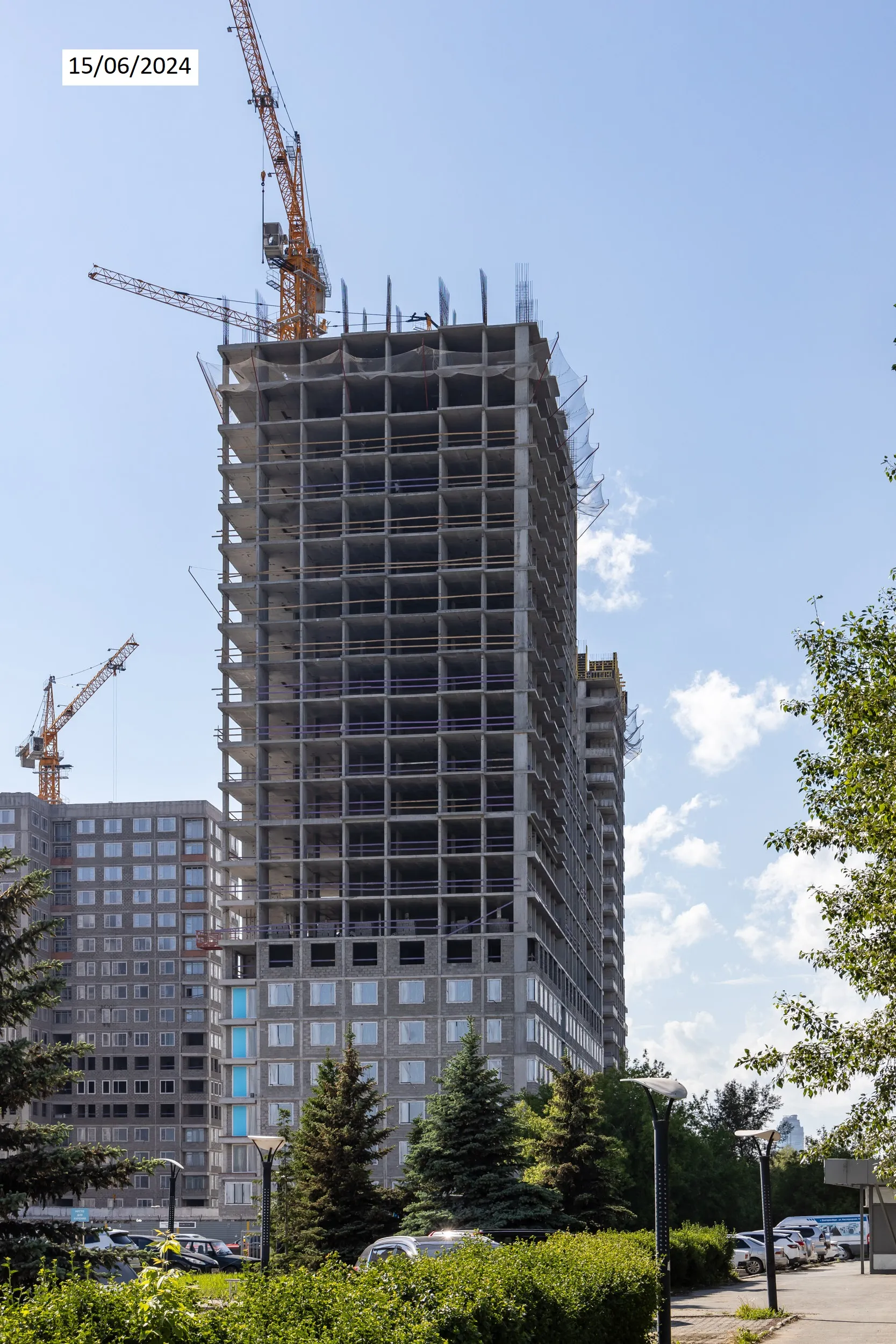 ЖК Сибирский сад ход строительства