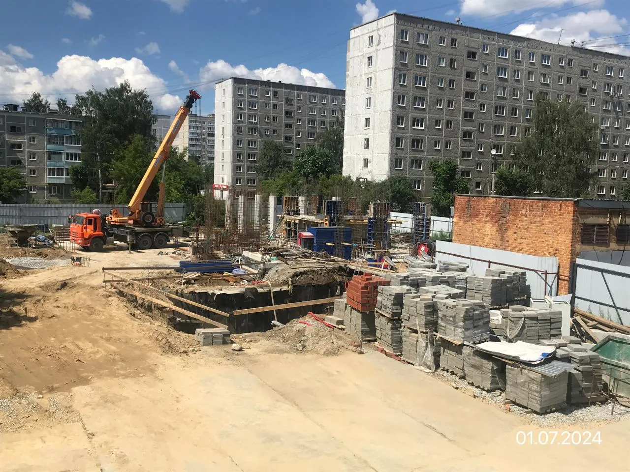 ЖК Викулов ход строительства