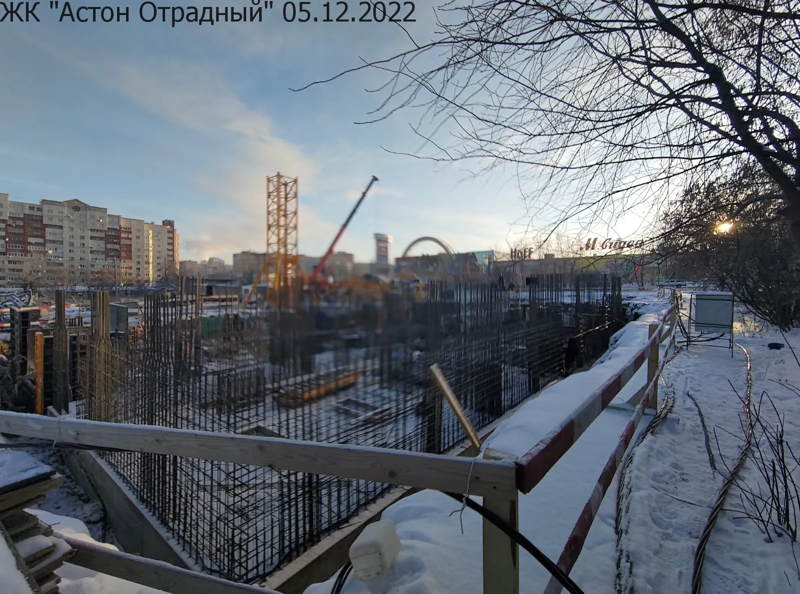 ЖК Астон. Отрадный ход строительства