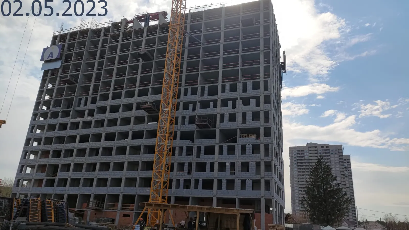 ЖК Астон. Отрадный ход строительства