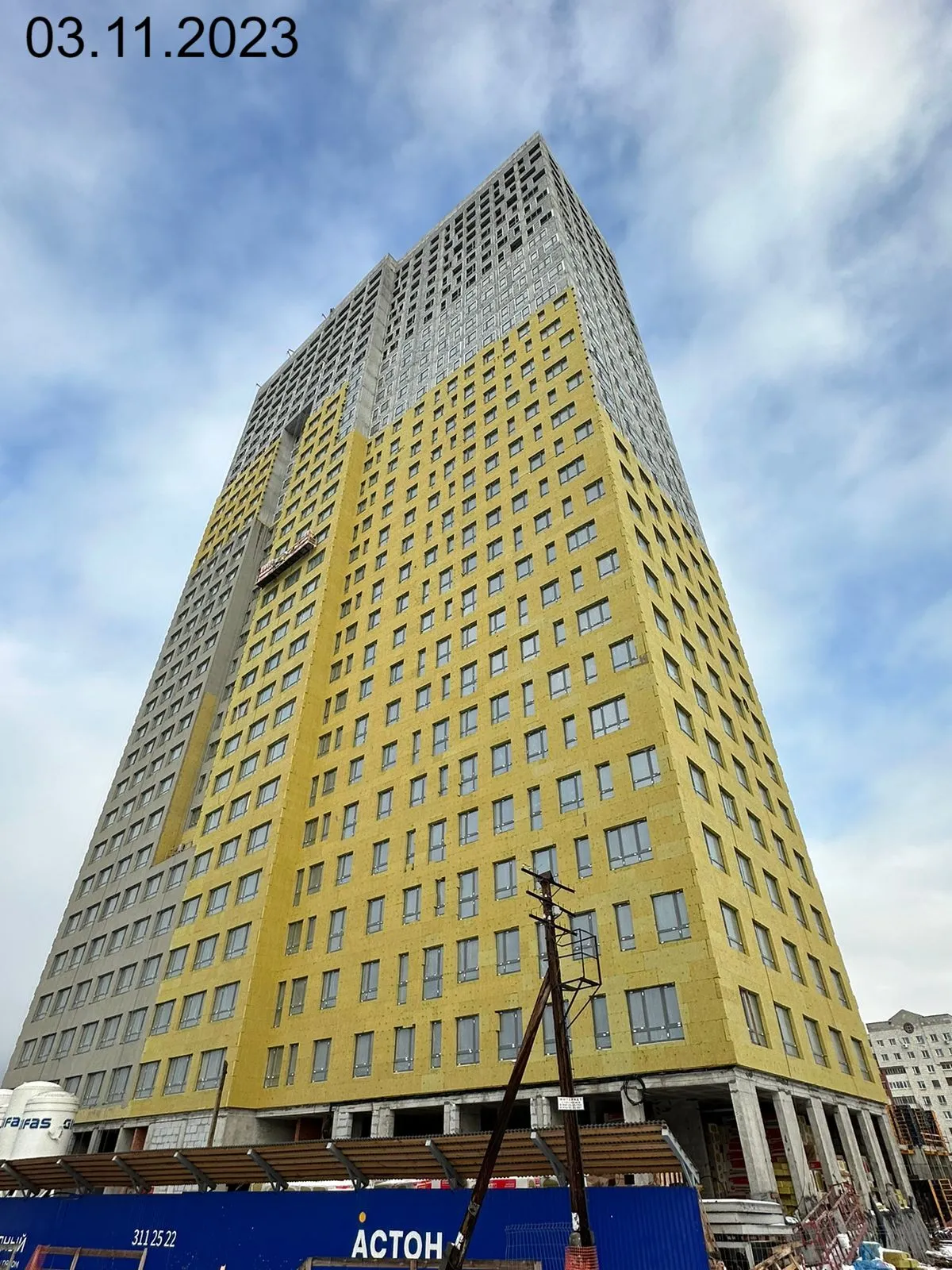 ЖК Астон. Отрадный ход строительства