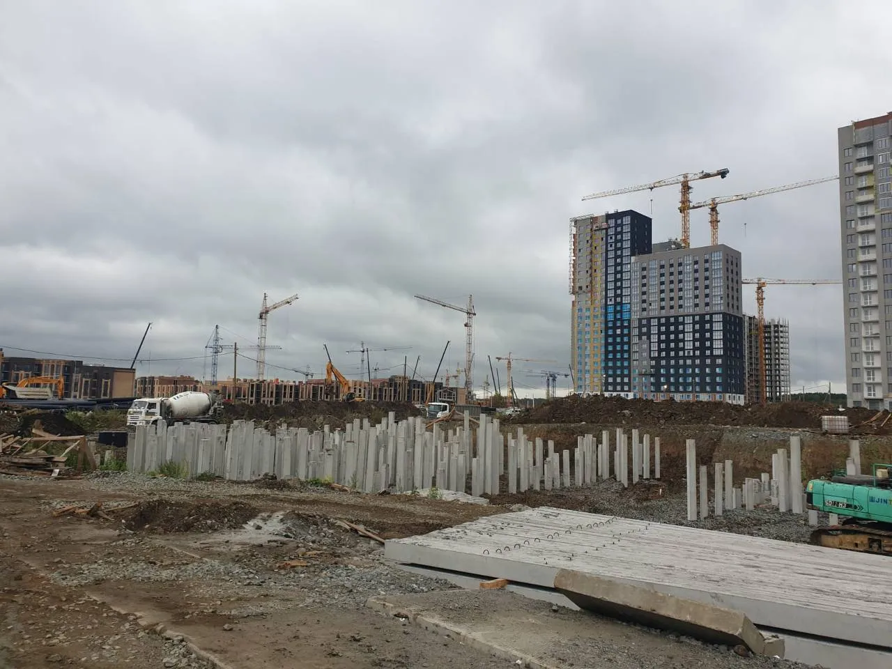 ЖК Речной квартал ход строительства