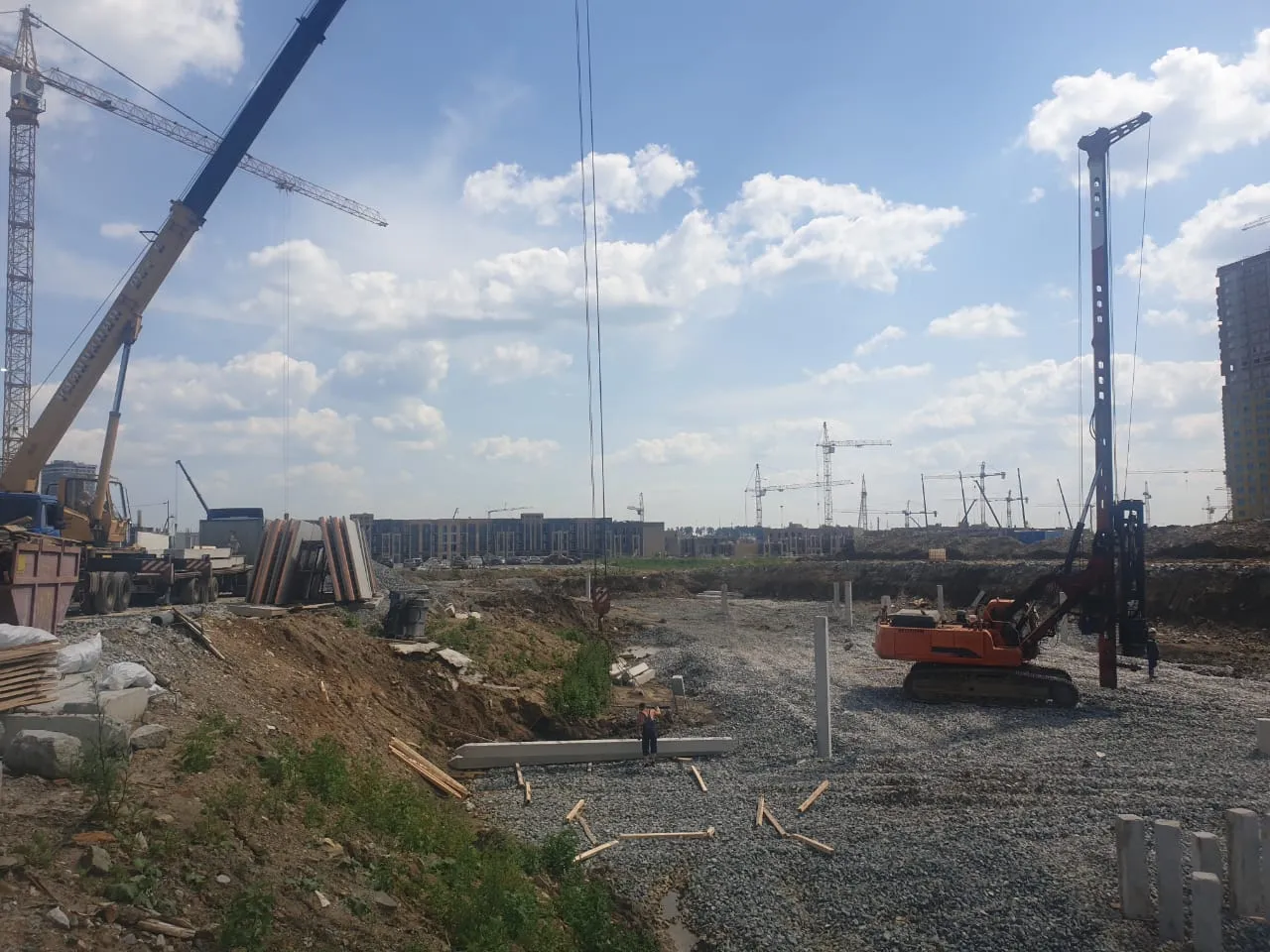ЖК Речной квартал ход строительства