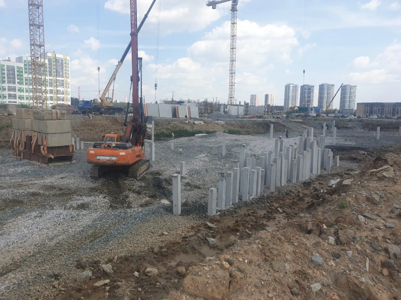 ЖК Речной квартал ход строительства