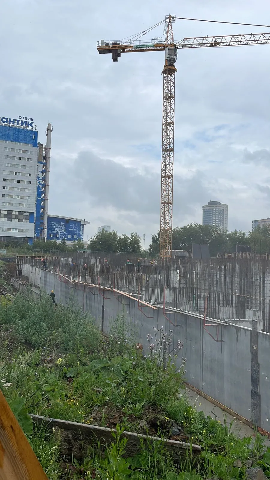 ЖК РЕКА.Дом на набережной ход строительства