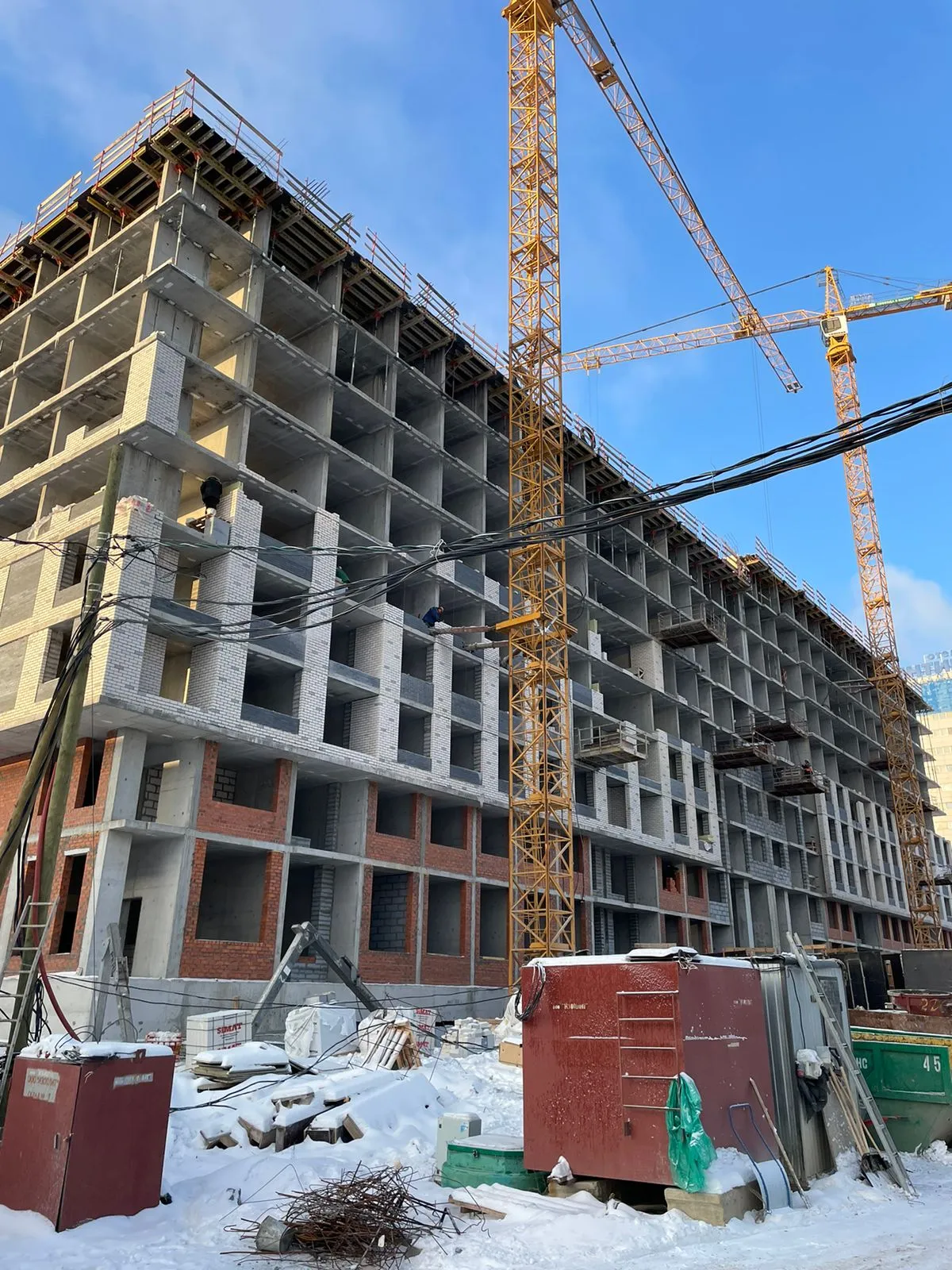 ЖК РЕКА.Дом на набережной ход строительства