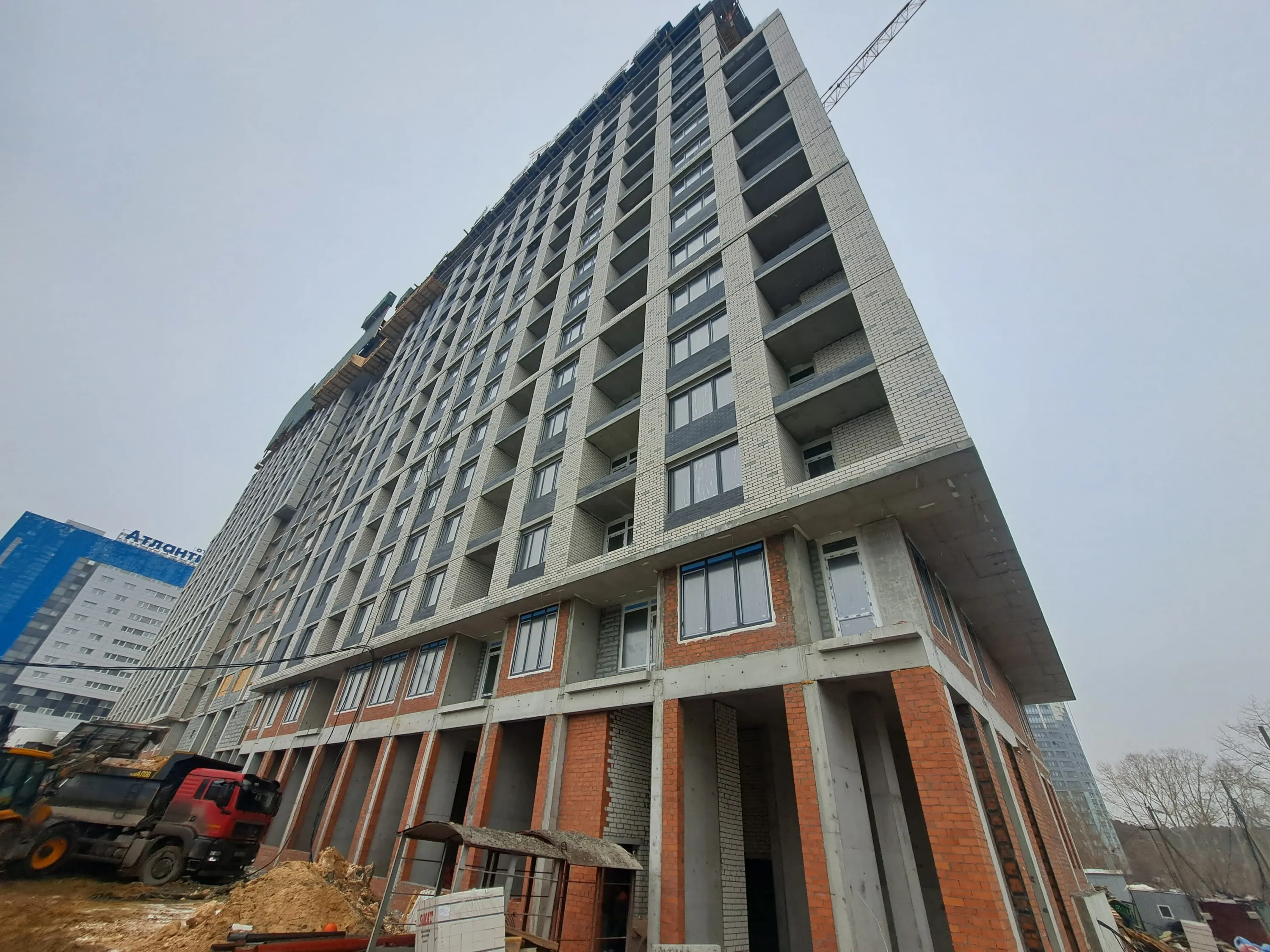 ЖК РЕКА.Дом на набережной ход строительства