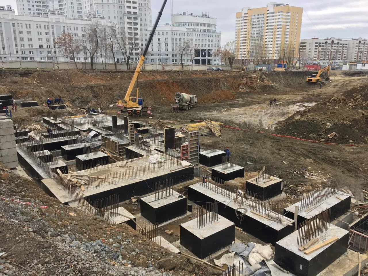 ЖК Нагорный ход строительства