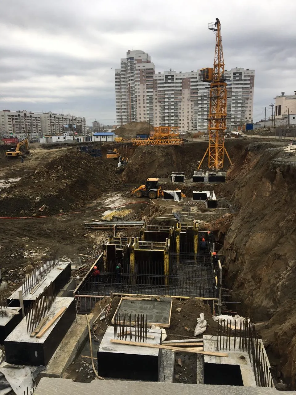 ЖК Нагорный ход строительства