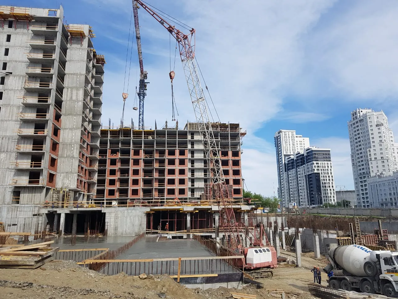 ЖК Нагорный ход строительства