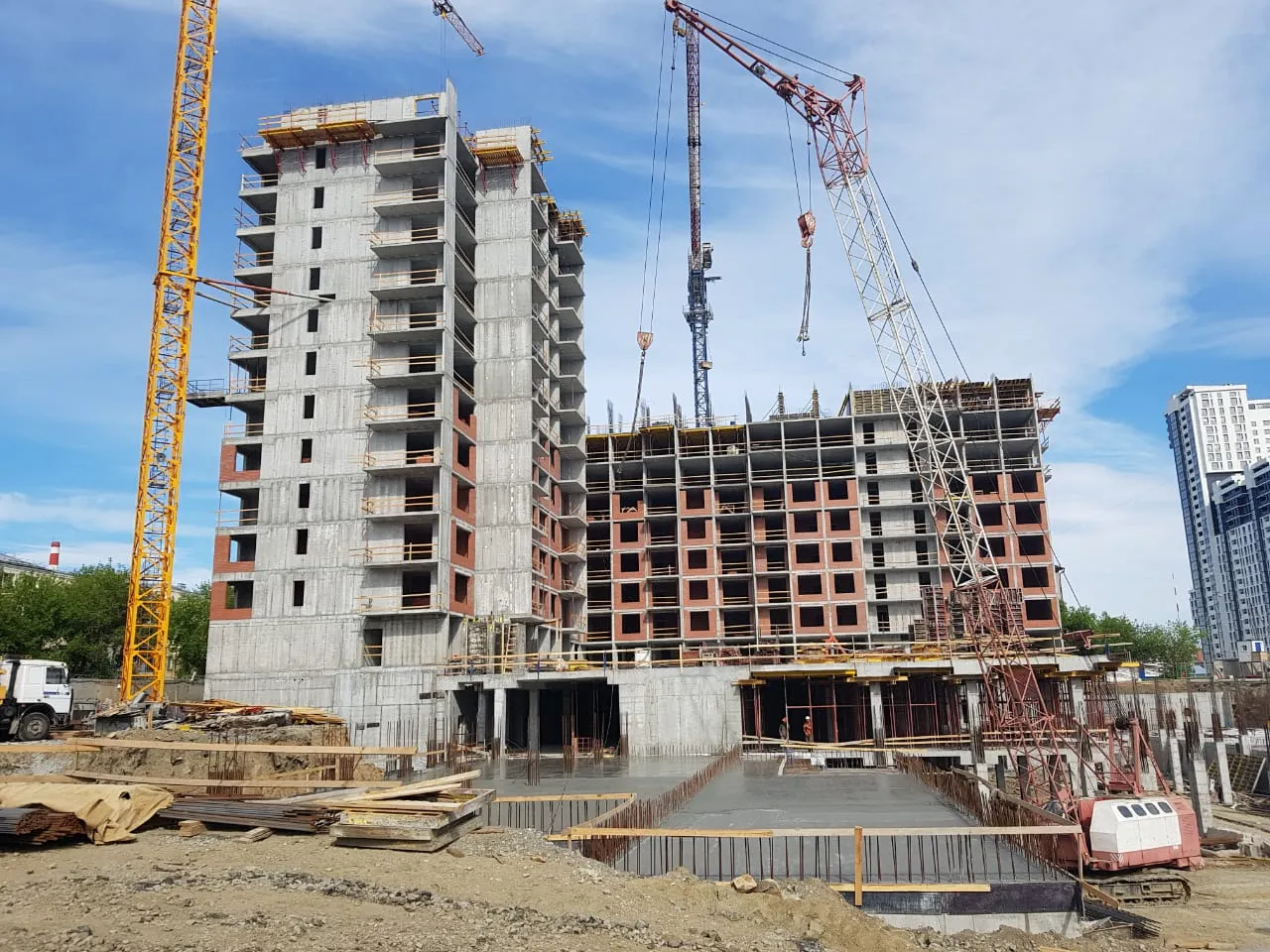 ЖК Нагорный ход строительства