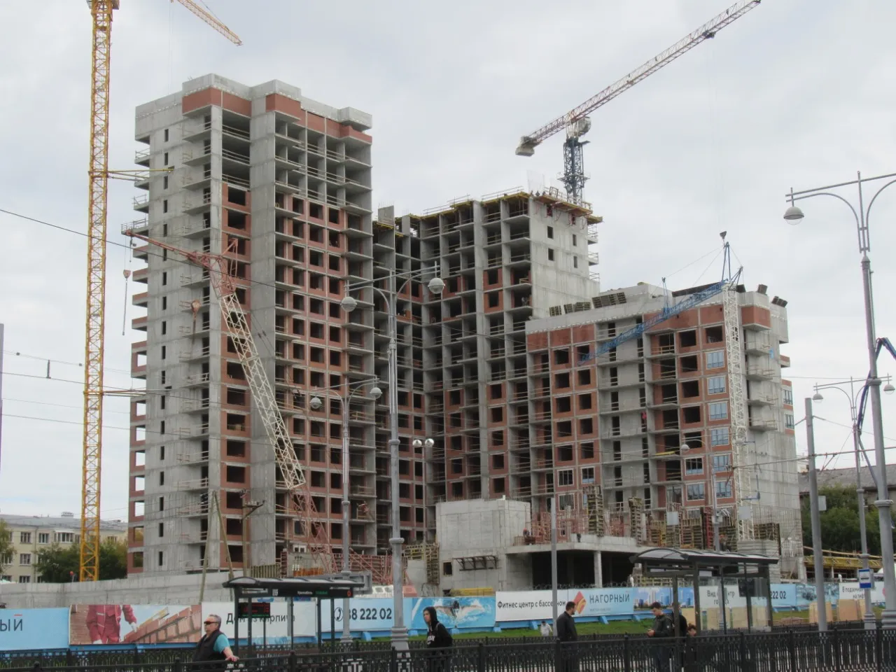 ЖК Нагорный ход строительства
