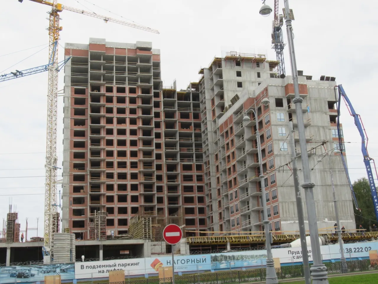ЖК Нагорный ход строительства