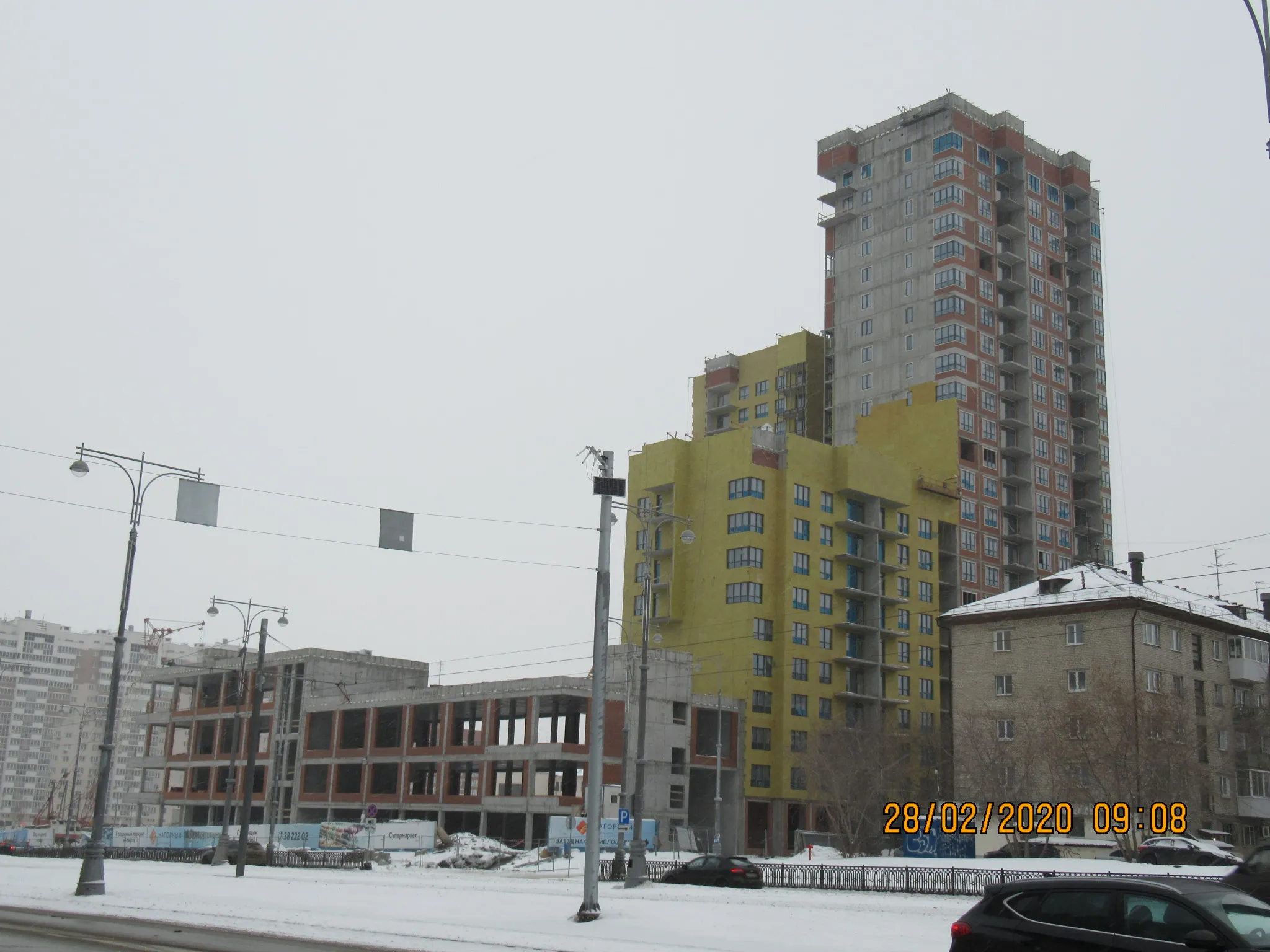 ЖК Нагорный ход строительства