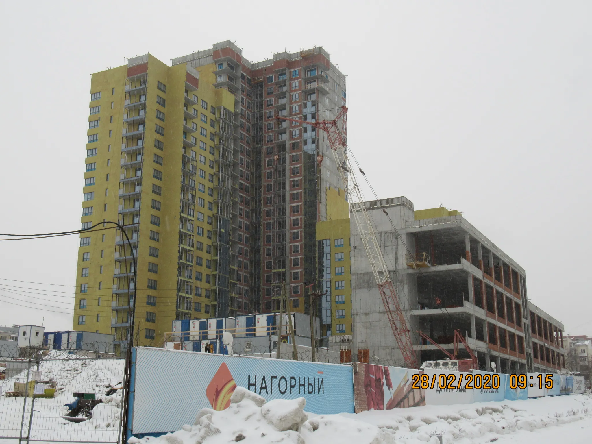 ЖК Нагорный ход строительства