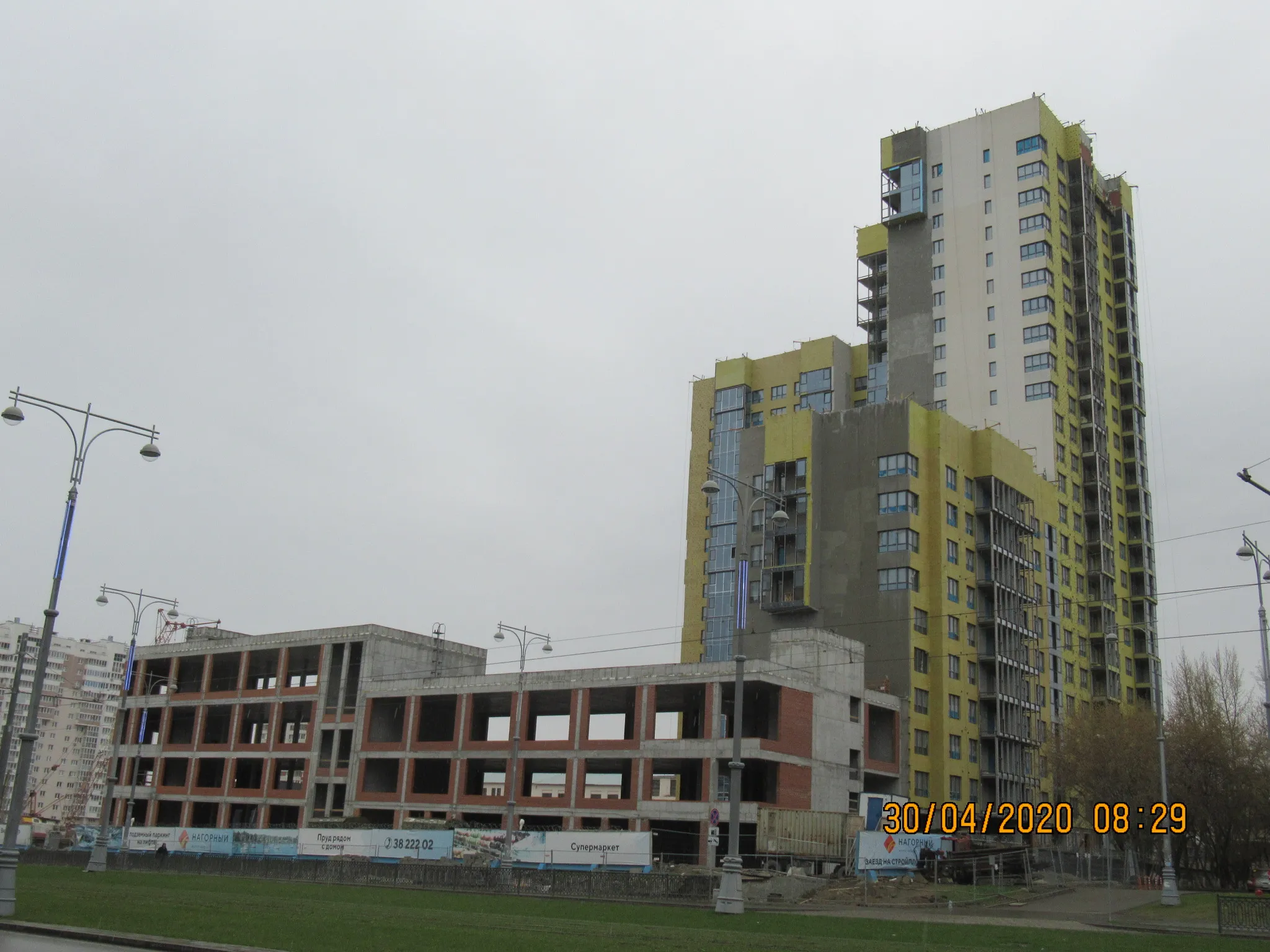 ЖК Нагорный ход строительства