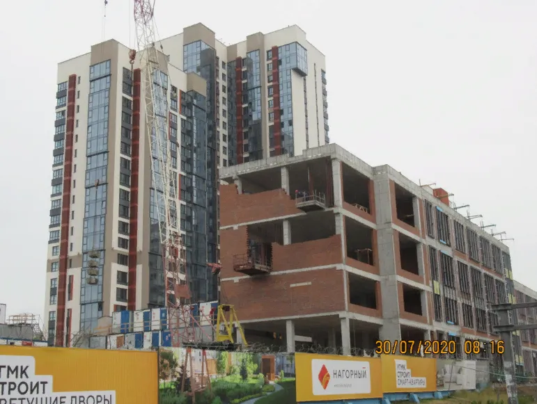 ЖК Нагорный ход строительства