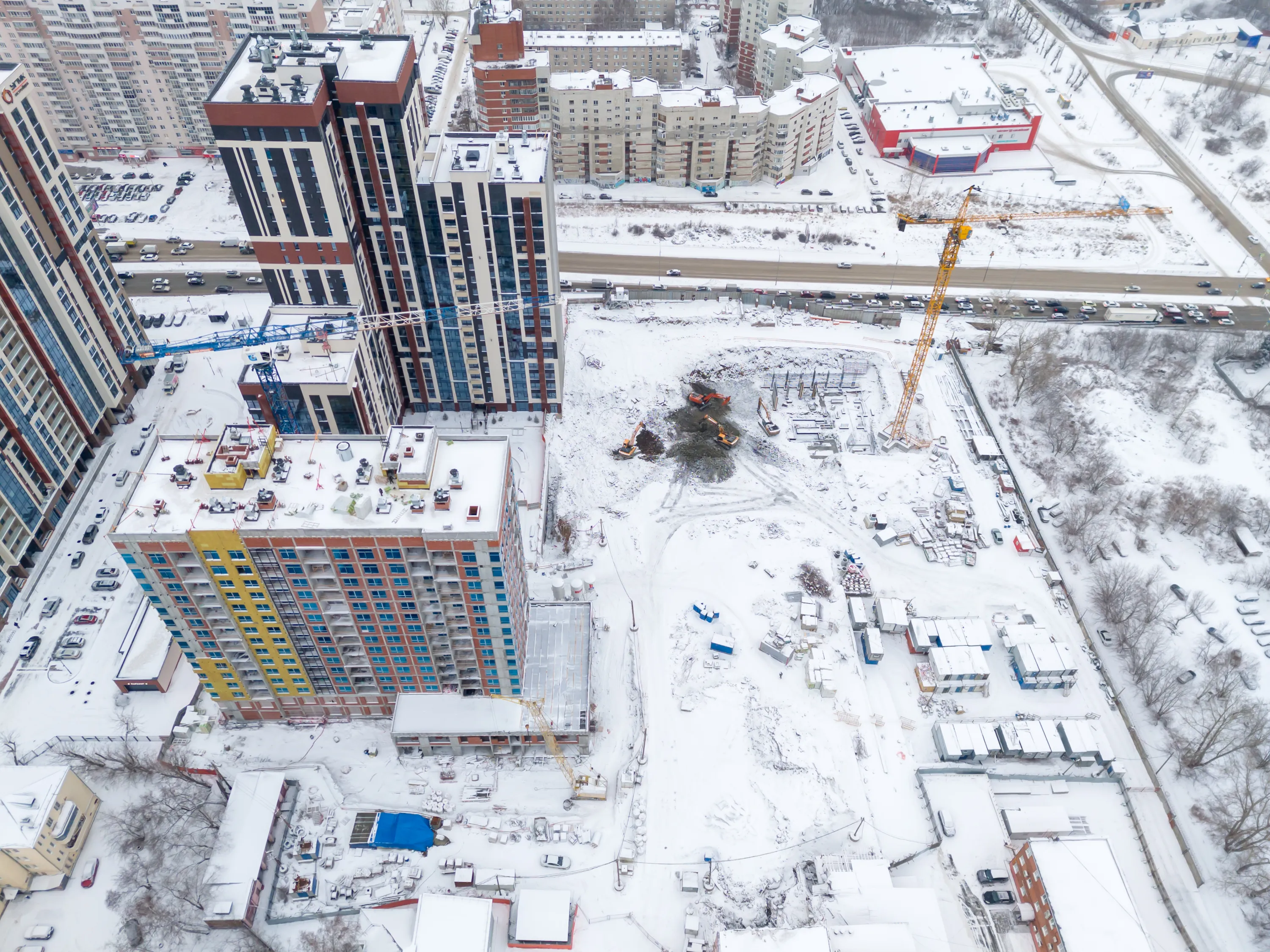 ЖК Нагорный ход строительства