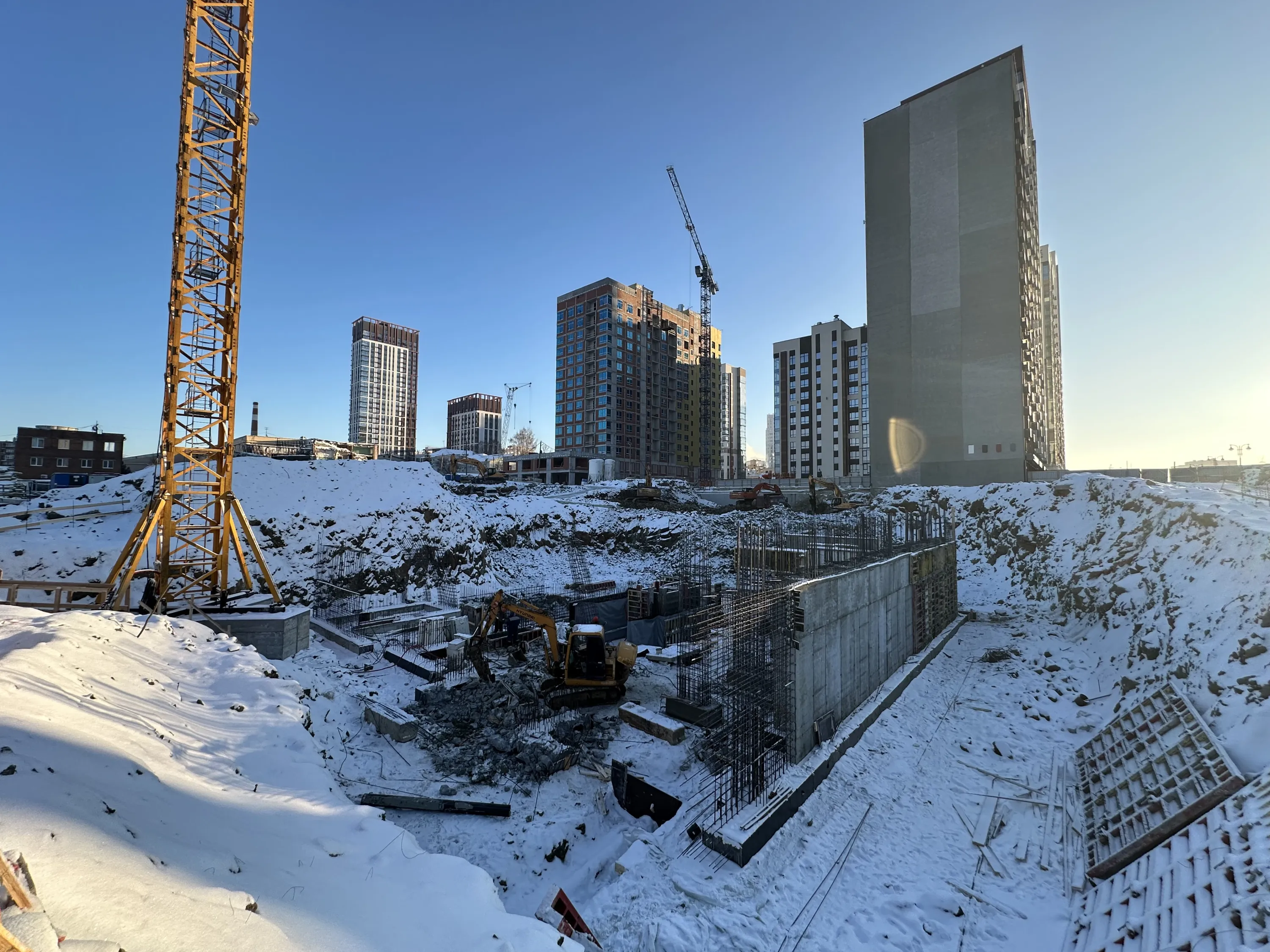 ЖК Нагорный ход строительства