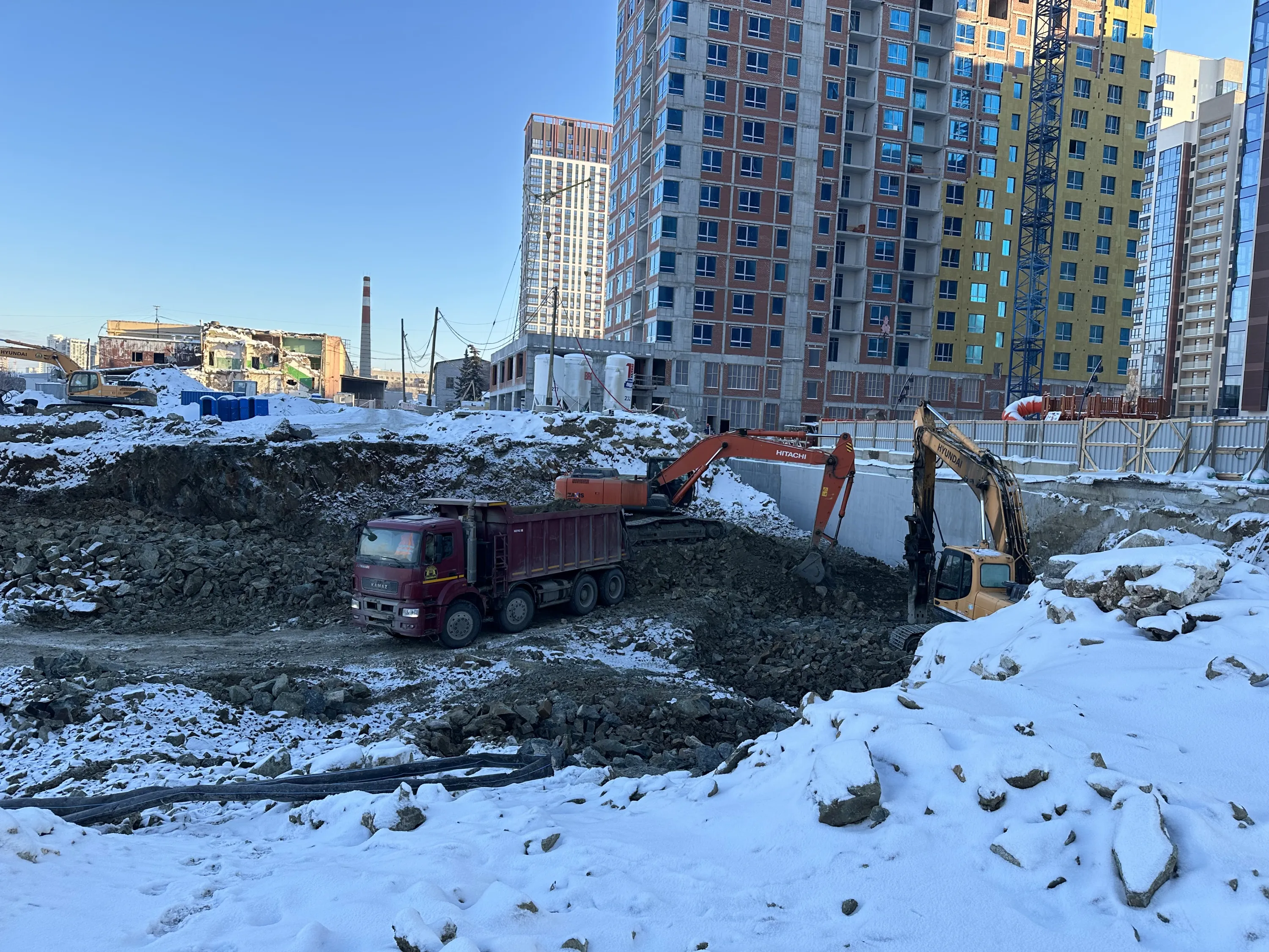 ЖК Нагорный ход строительства