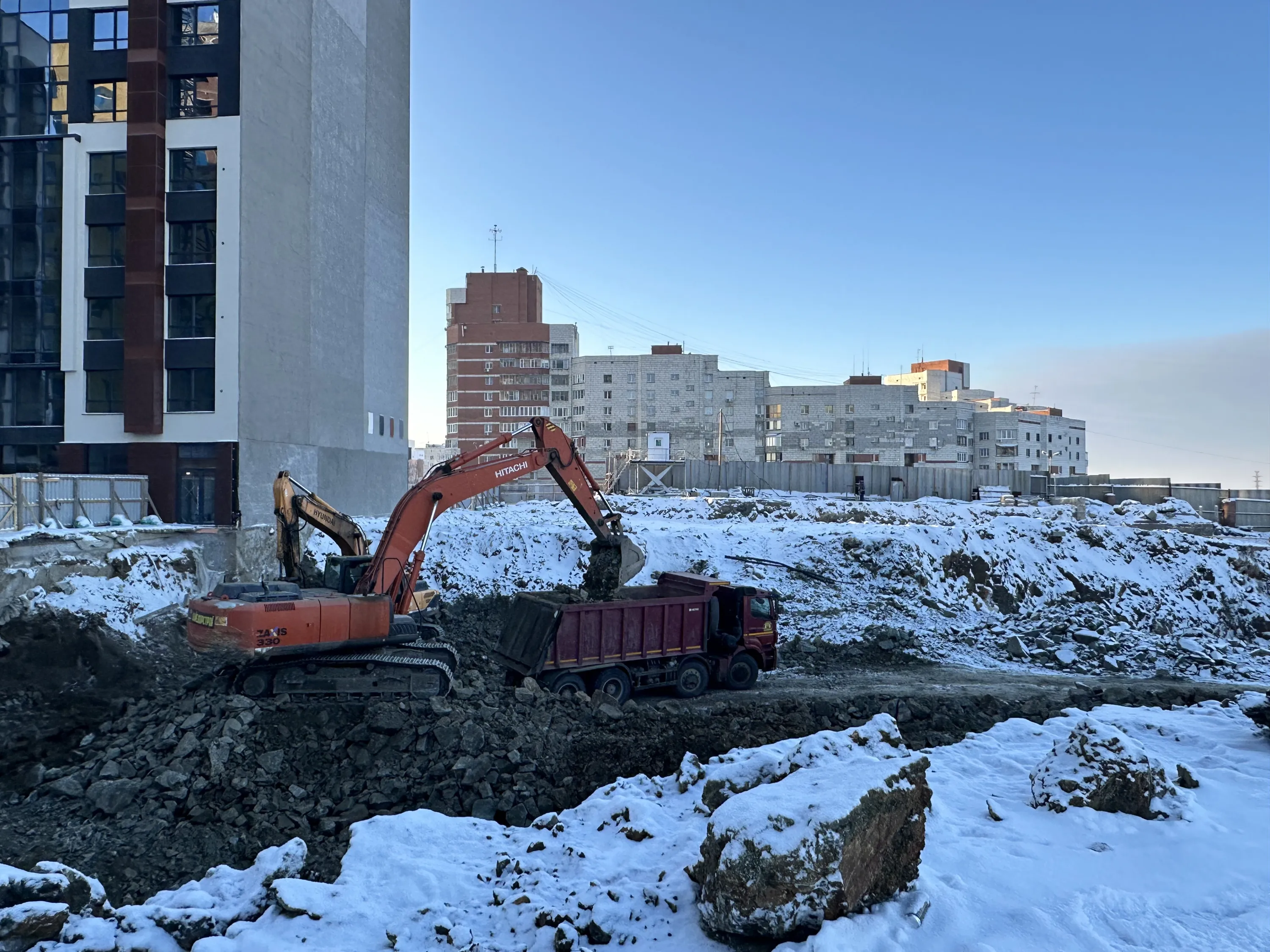 ЖК Нагорный ход строительства