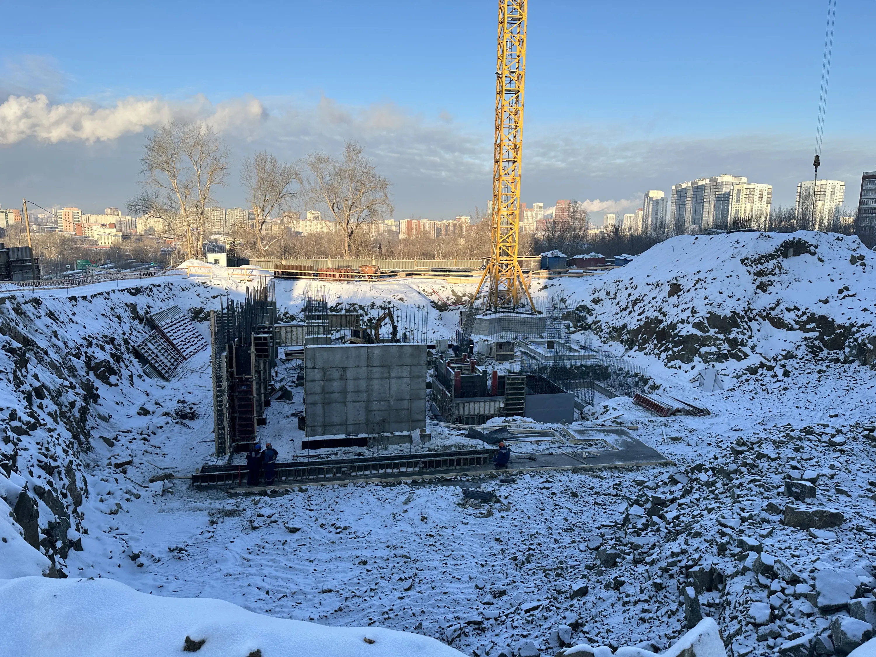 ЖК Нагорный ход строительства