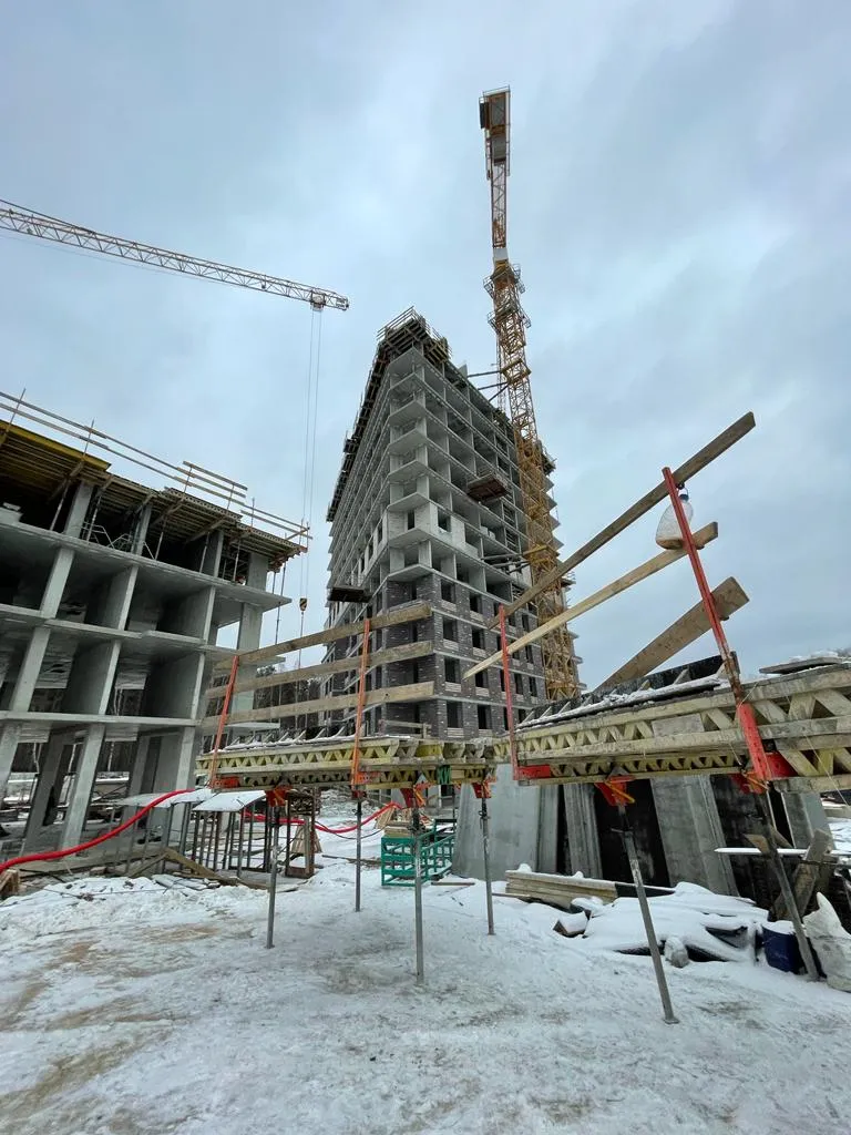 ЖК Жилые кварталы Северный Химмаш ход строительства