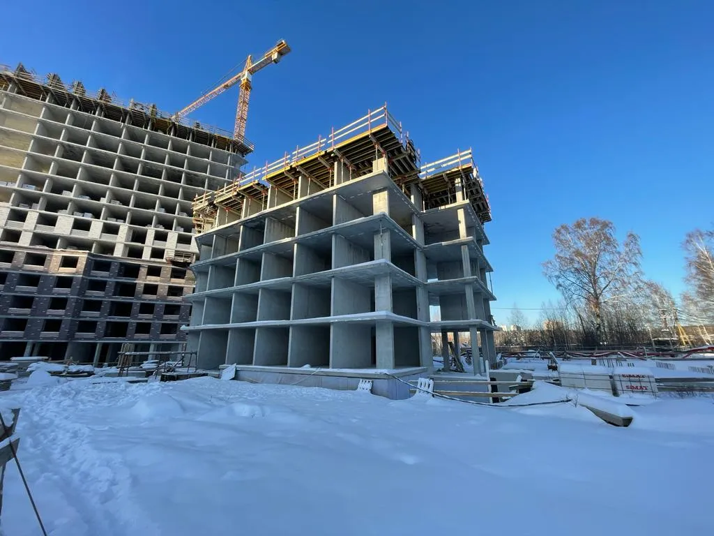 ЖК Жилые кварталы Северный Химмаш ход строительства
