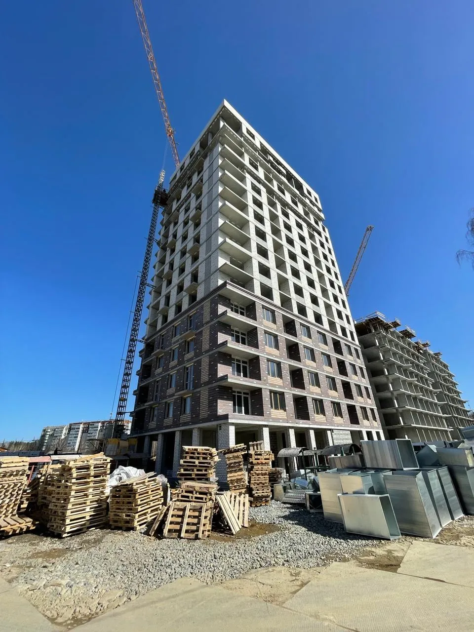 ЖК Жилые кварталы Северный Химмаш ход строительства