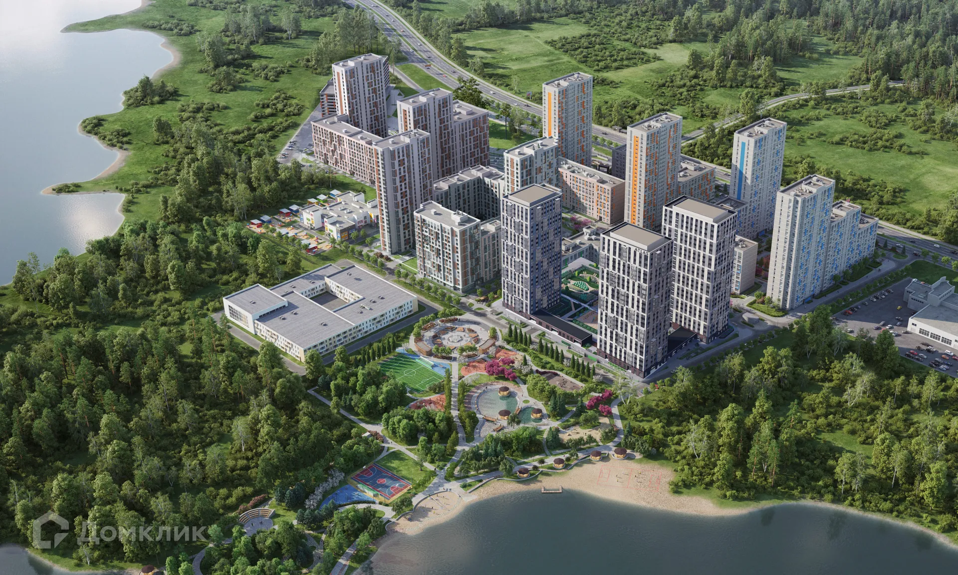 купить новостройку в ЖК Атлас Ривер