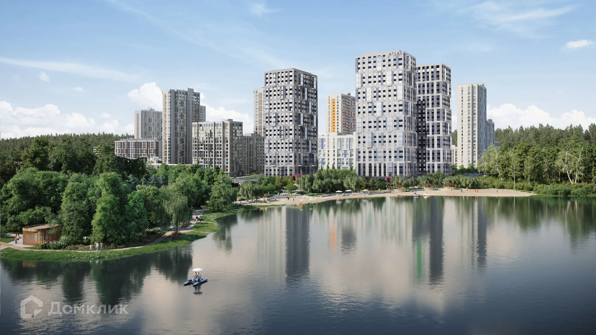 купить новостройку в ЖК Атлас Ривер