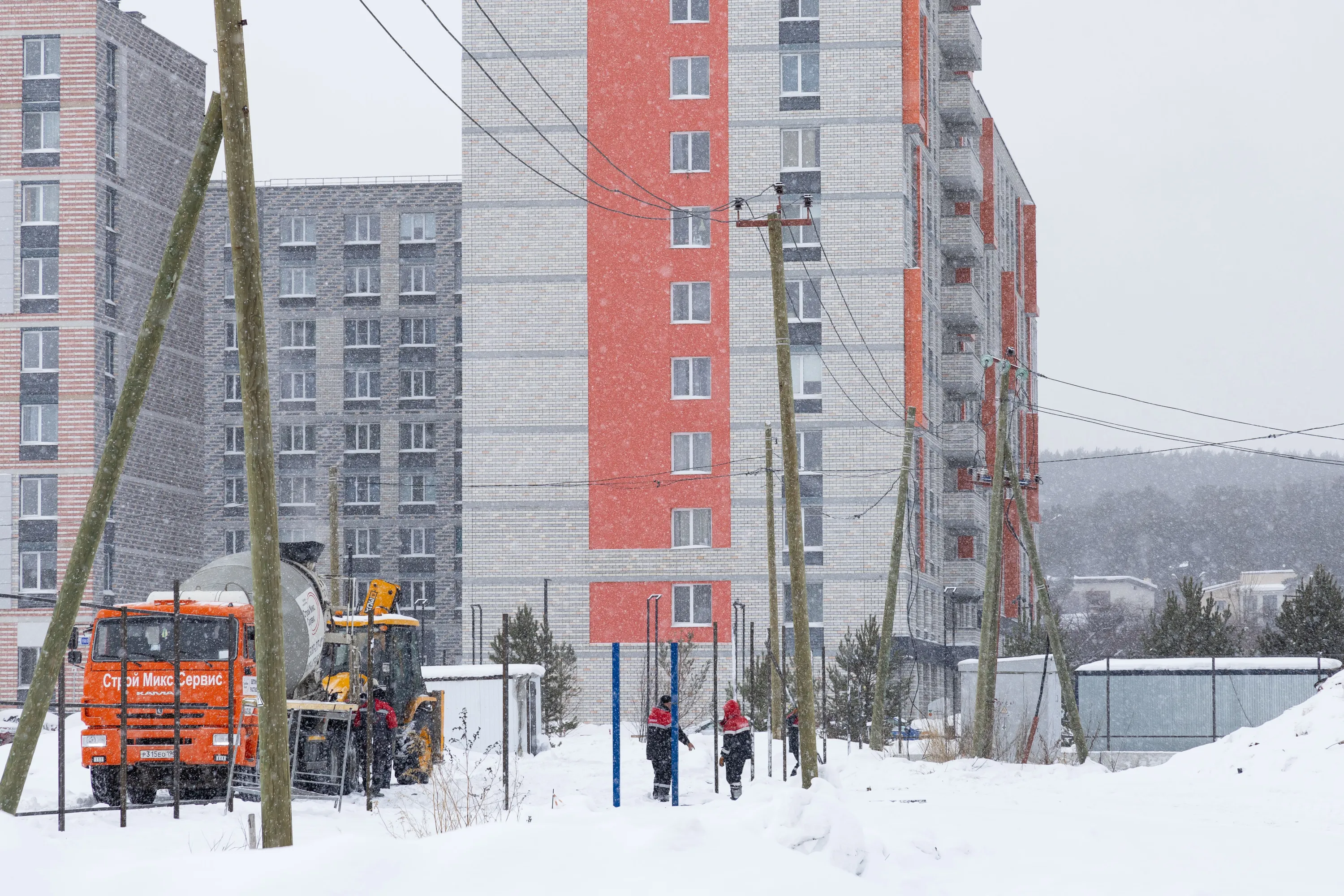 ЖК Атлас Ривер ход строительства