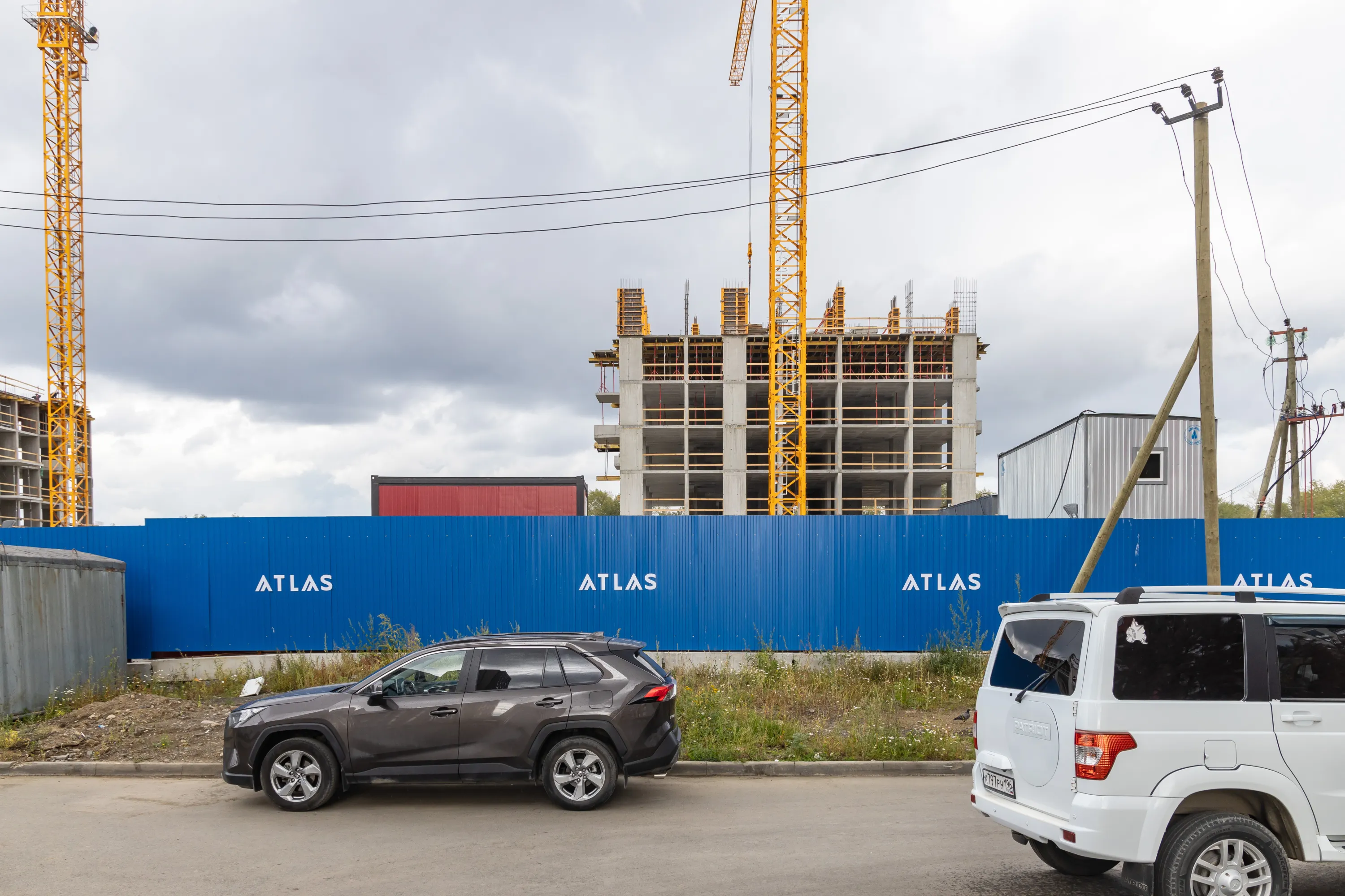 ЖК Атлас Ривер ход строительства