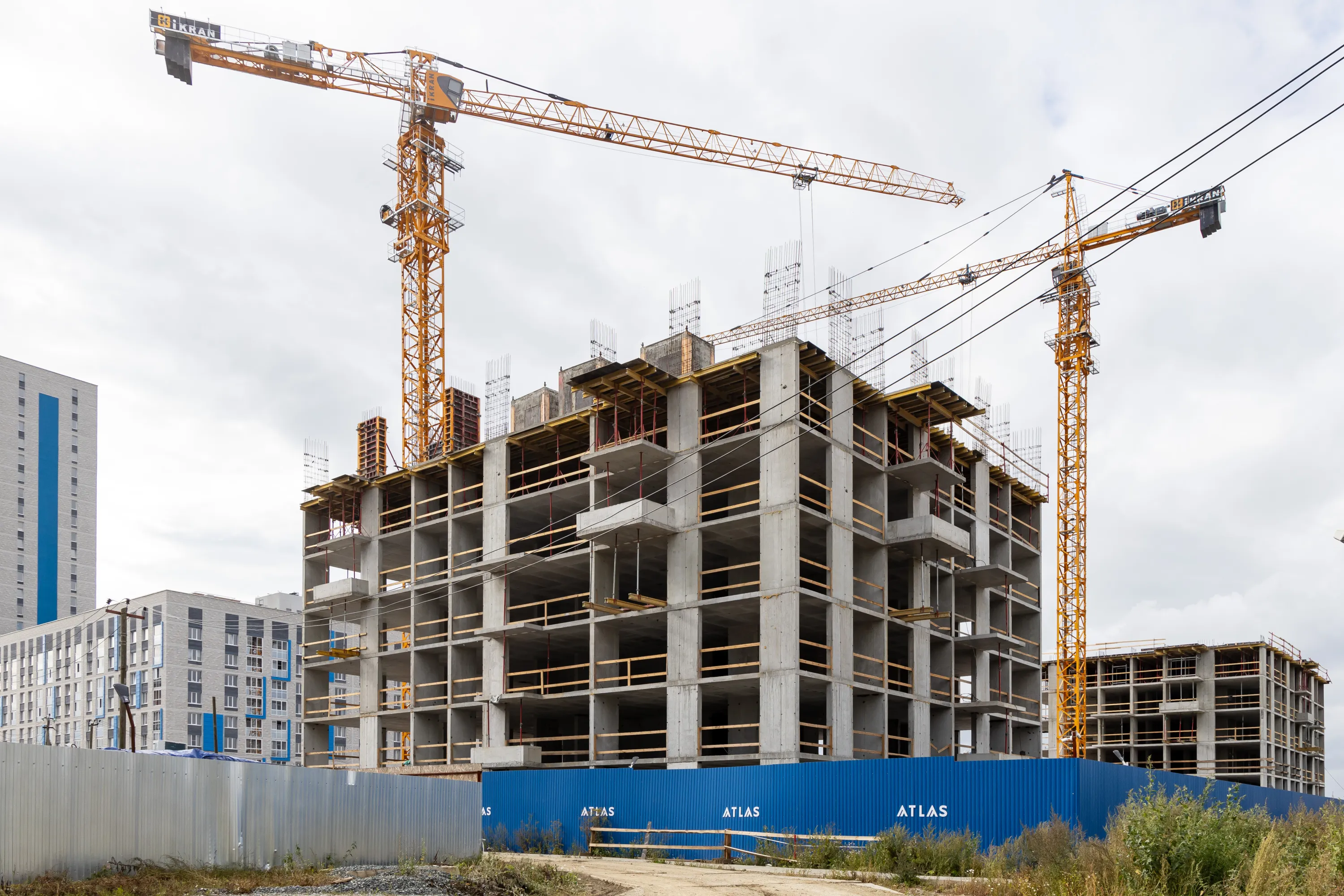 ЖК Атлас Ривер ход строительства