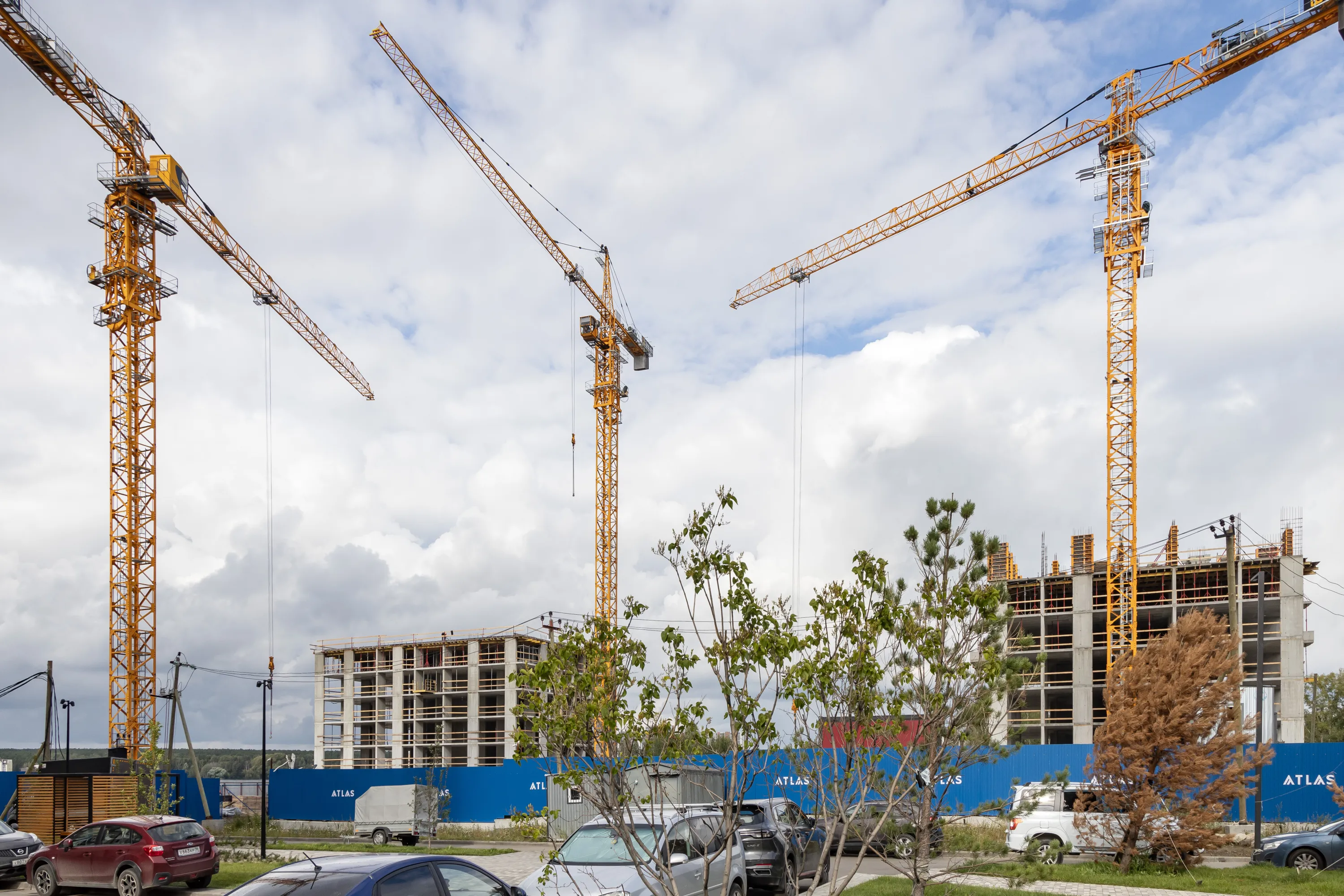ЖК Атлас Ривер ход строительства