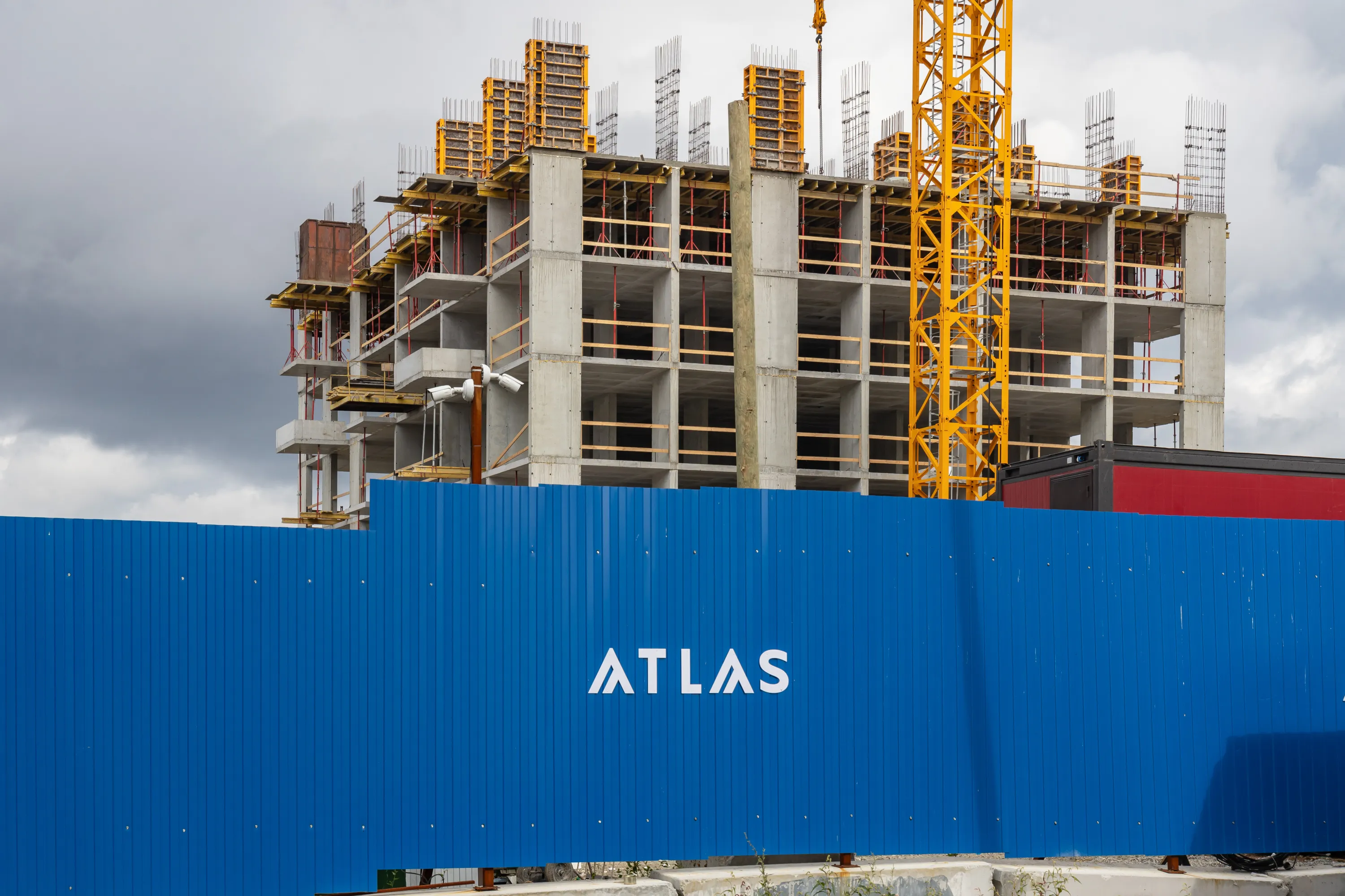 ЖК Атлас Ривер ход строительства