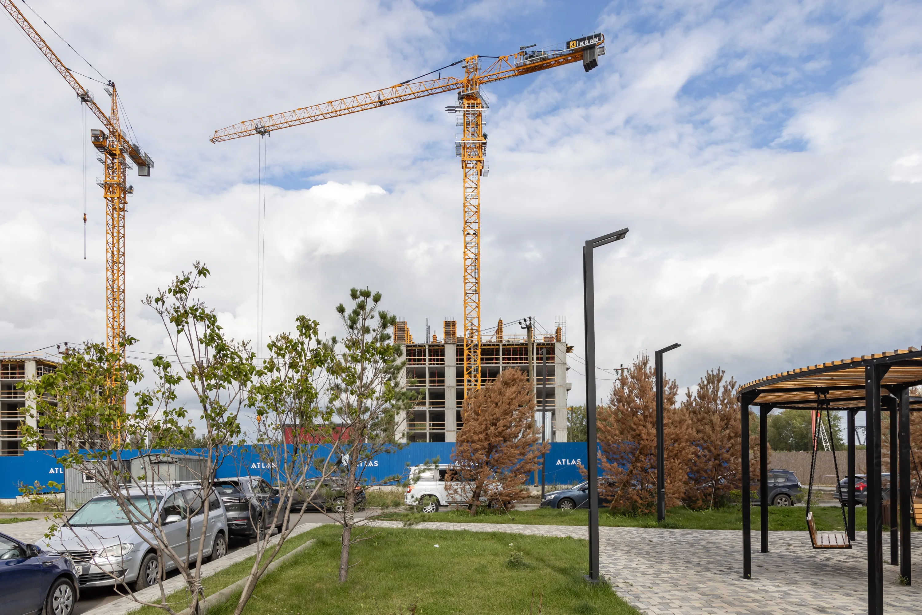 ЖК Атлас Ривер ход строительства
