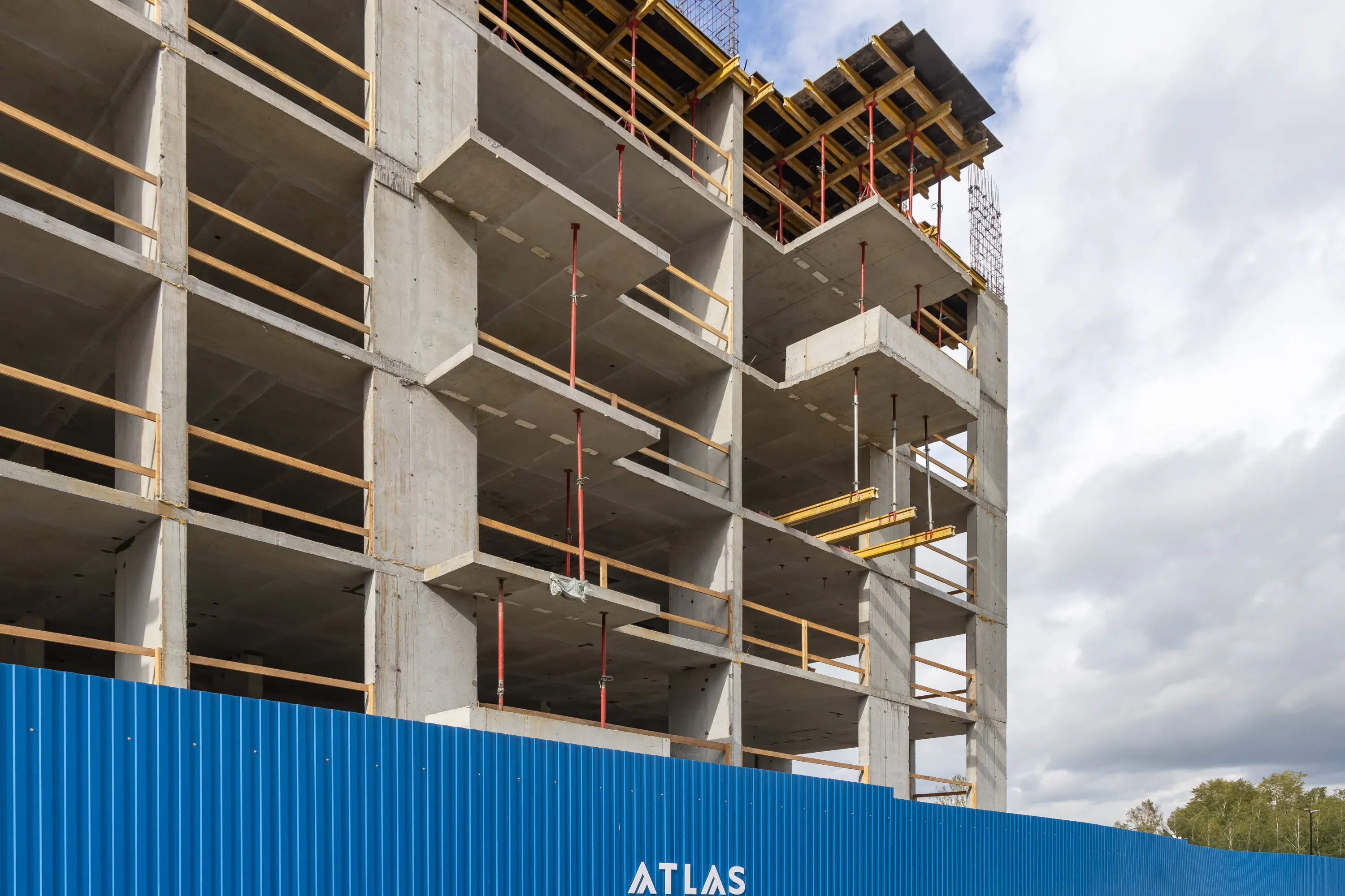 ЖК Атлас Ривер ход строительства